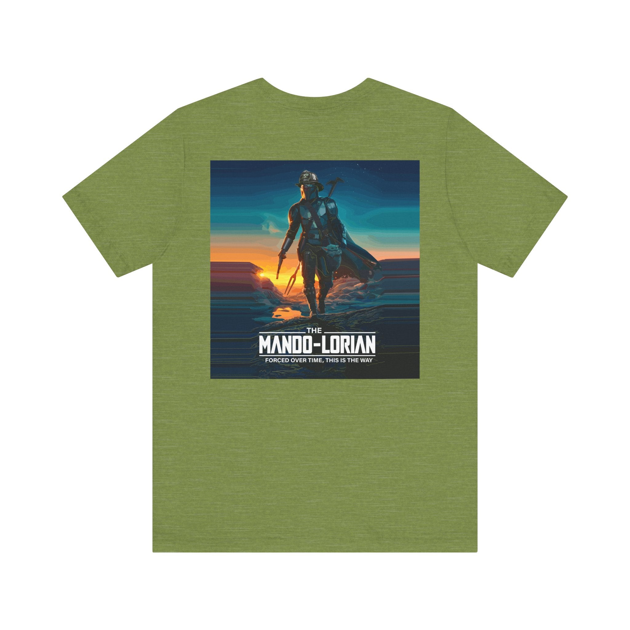 Mando-Lorian Forced Overtime - Bella+Canvas Soft Unisex Tee