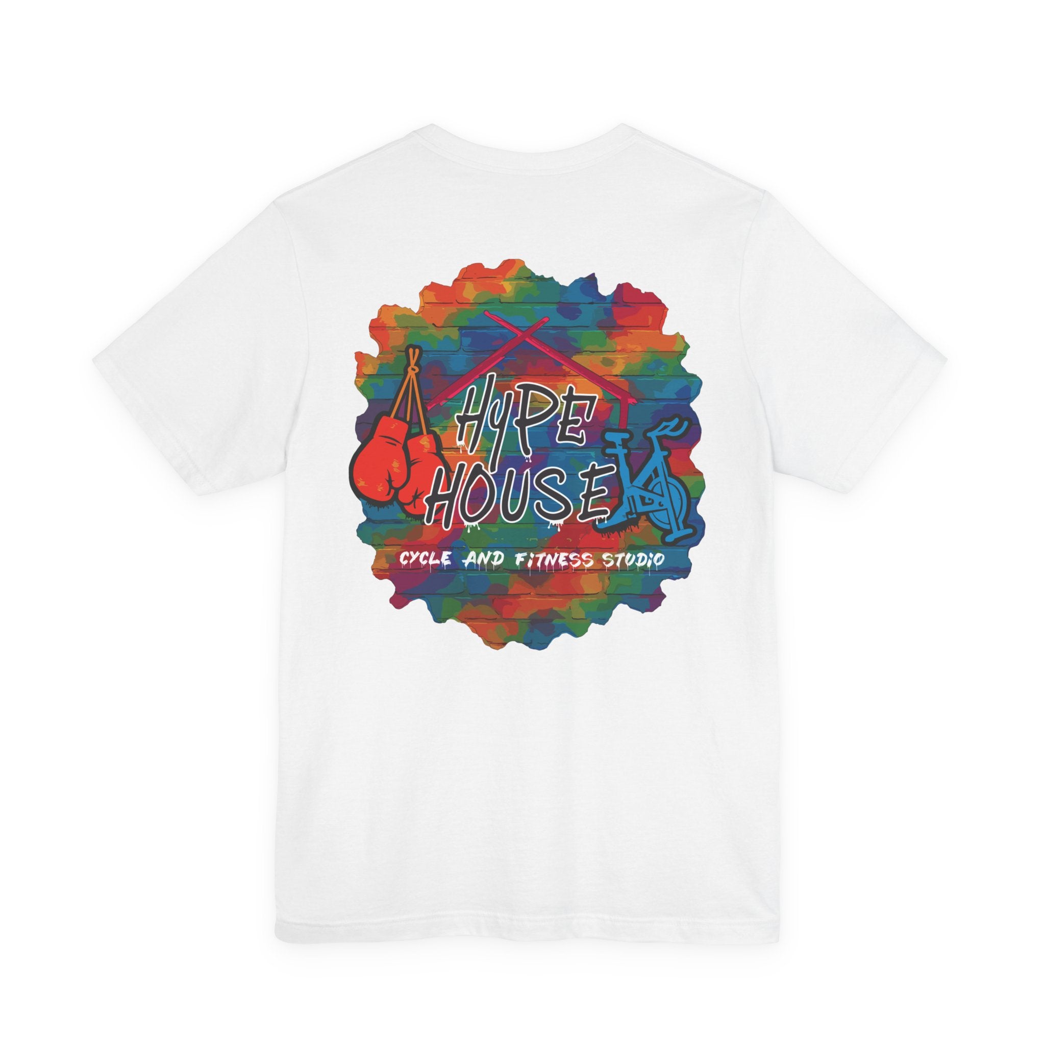 HH Cycle Color Logo light colors - Unisex Jersey Short Sleeve Tee