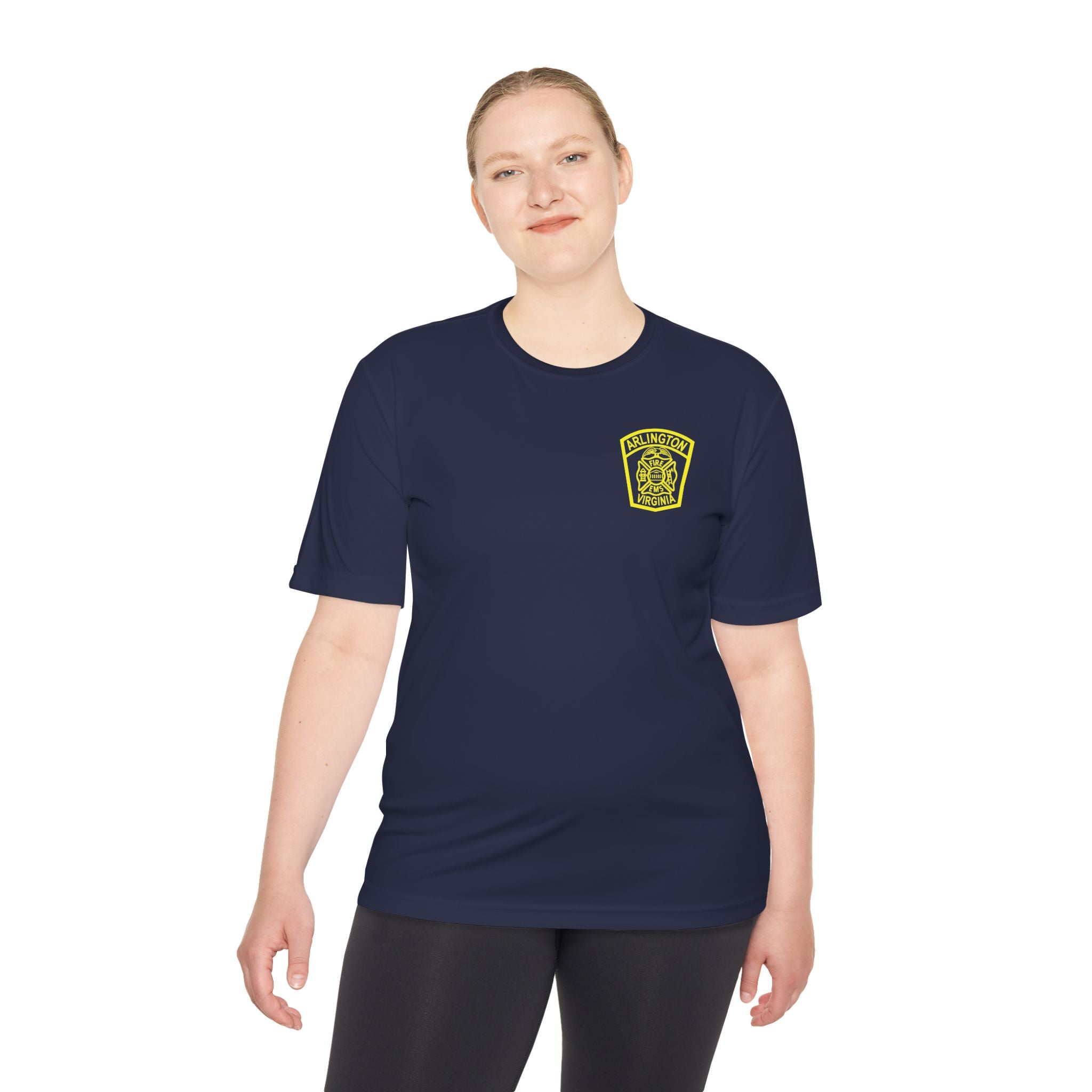 ACFD Officer Old Patch - Sport-Tek ST350 Unisex Moisture Wicking Tee