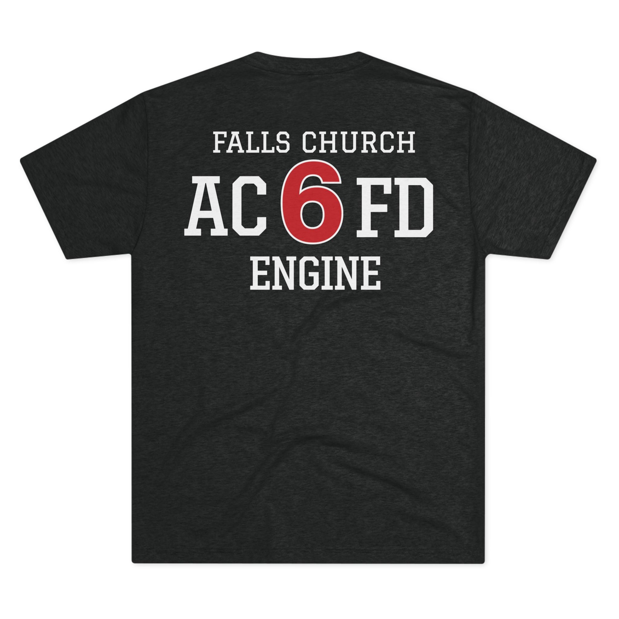 Engine 6 Falls Church - NextLevel Tri-Blend Crew Tee