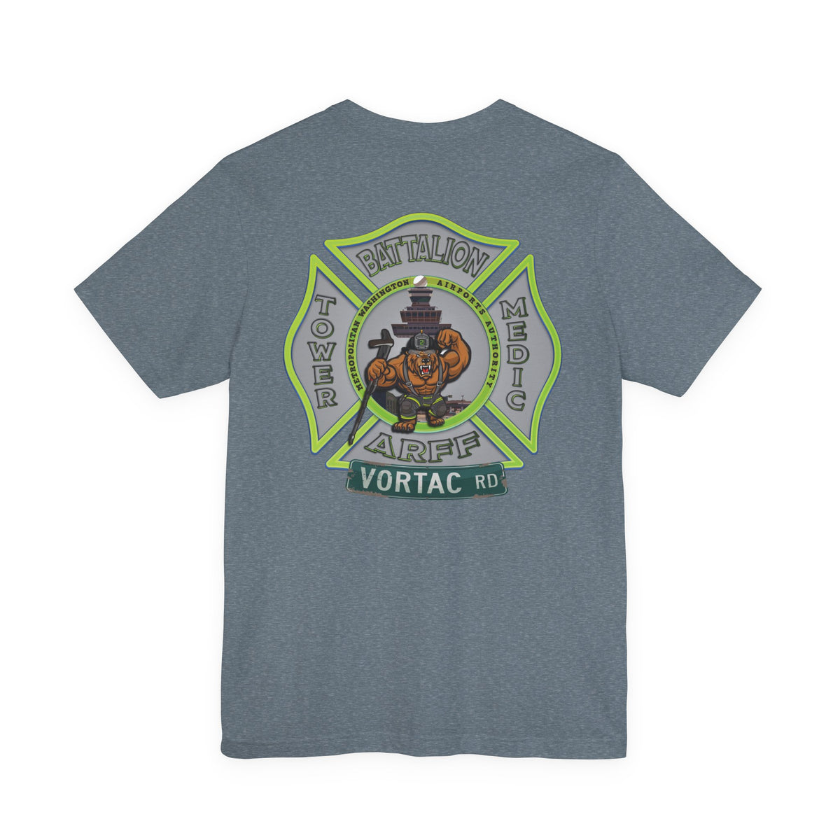 MWAA 302 The Real Dulles South Shirt - Bella+Canvas Soft Cotton Unisex Tee