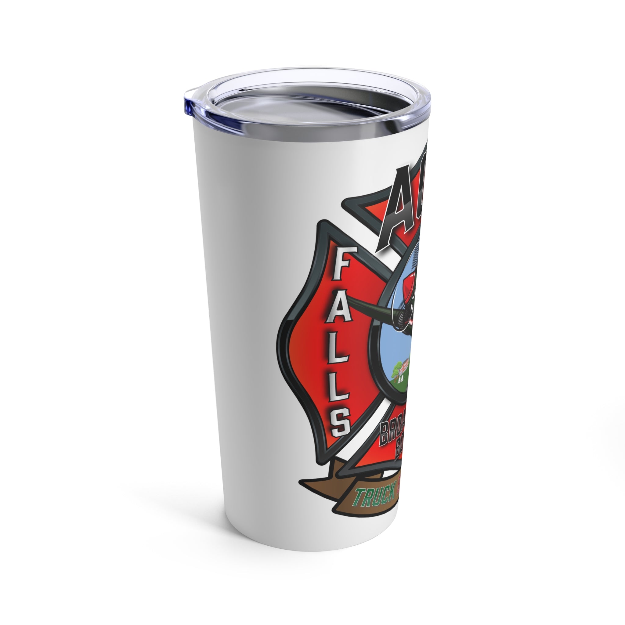 White Red Station 6 Broad Street Bombers Tumbler 20oz