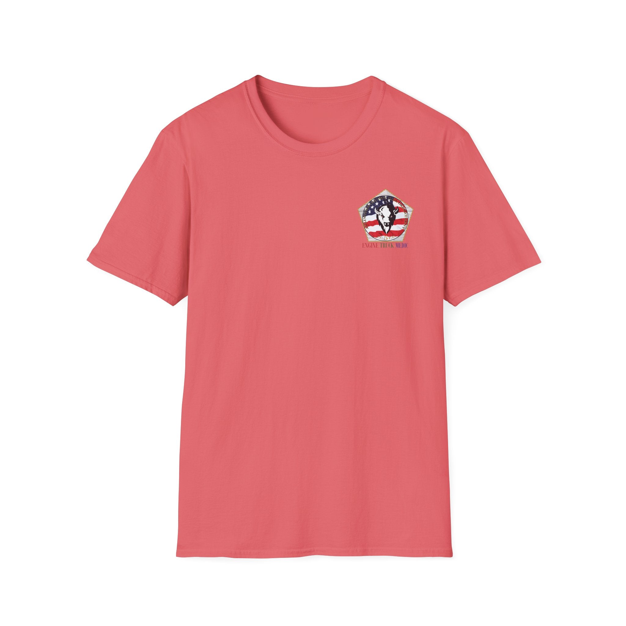 Copy of Station 5 Arlington (version 2) - Gildan Soft Cotton Softstyle T-Shirt