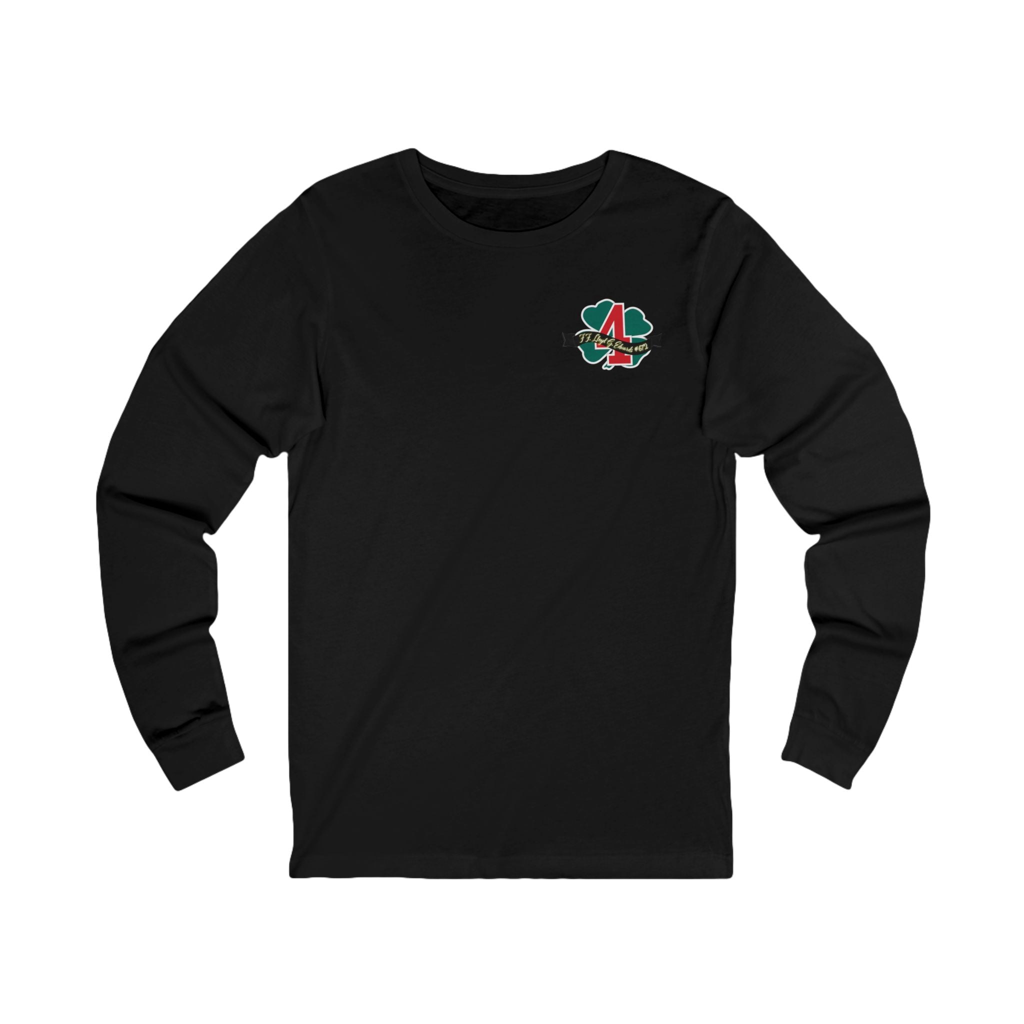 Clover Lloyd Edwards Memorial Shirt - Unisex Jersey Long Sleeve Tee