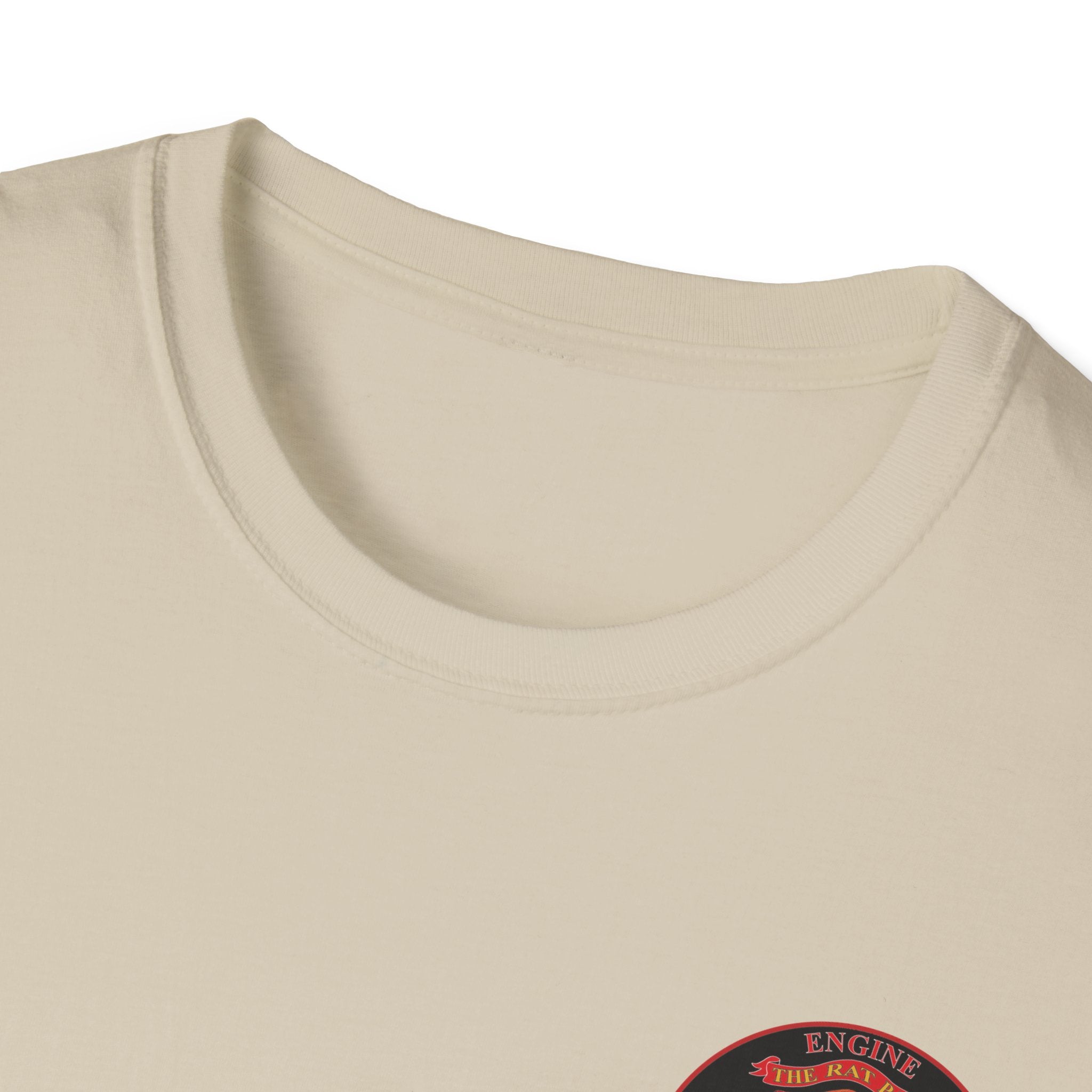 Station 4 RatPack front / acfd clover back - Gildan Soft Cotton Softstyle T-Shirt