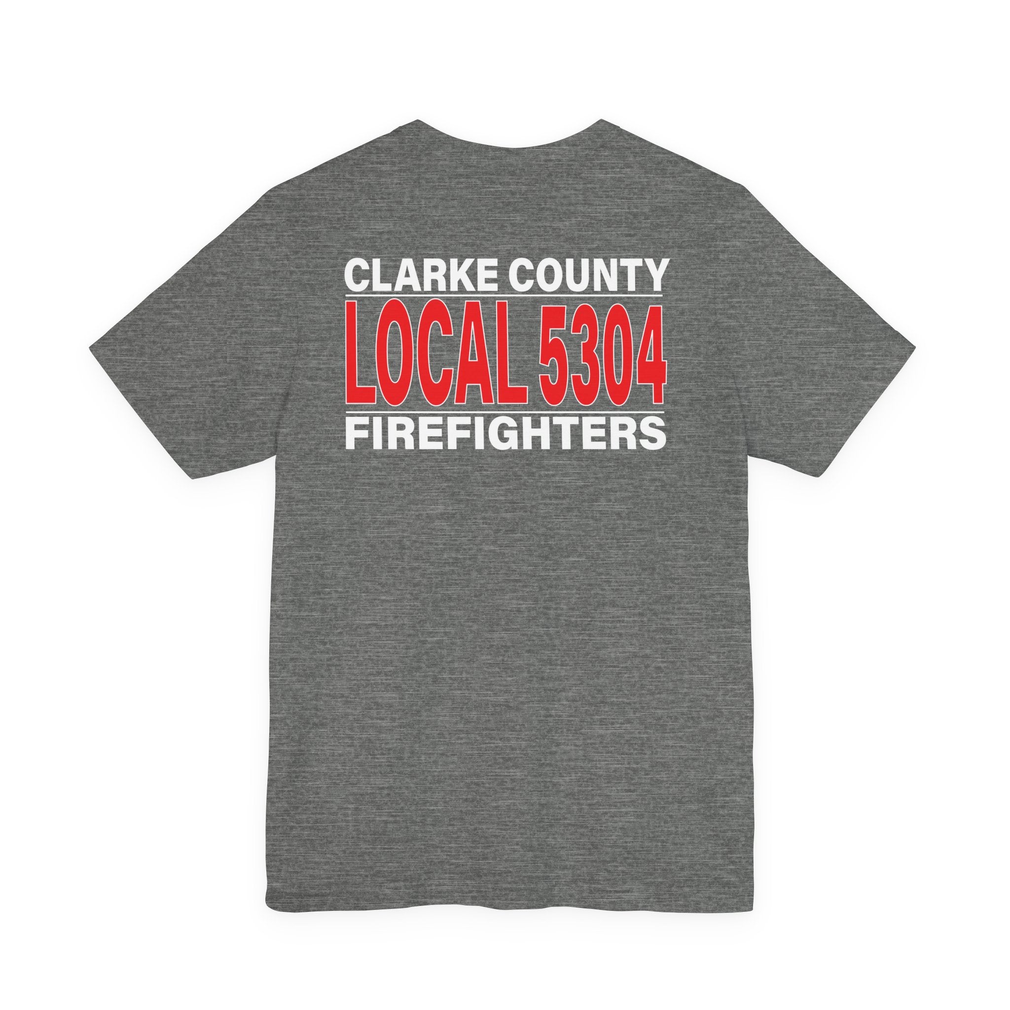 Clarke County Local 5304 version 2 (Portion of Proceeds go to Local 5304) - Bella+Canvas Soft Jersey Cotton Unisex Tee