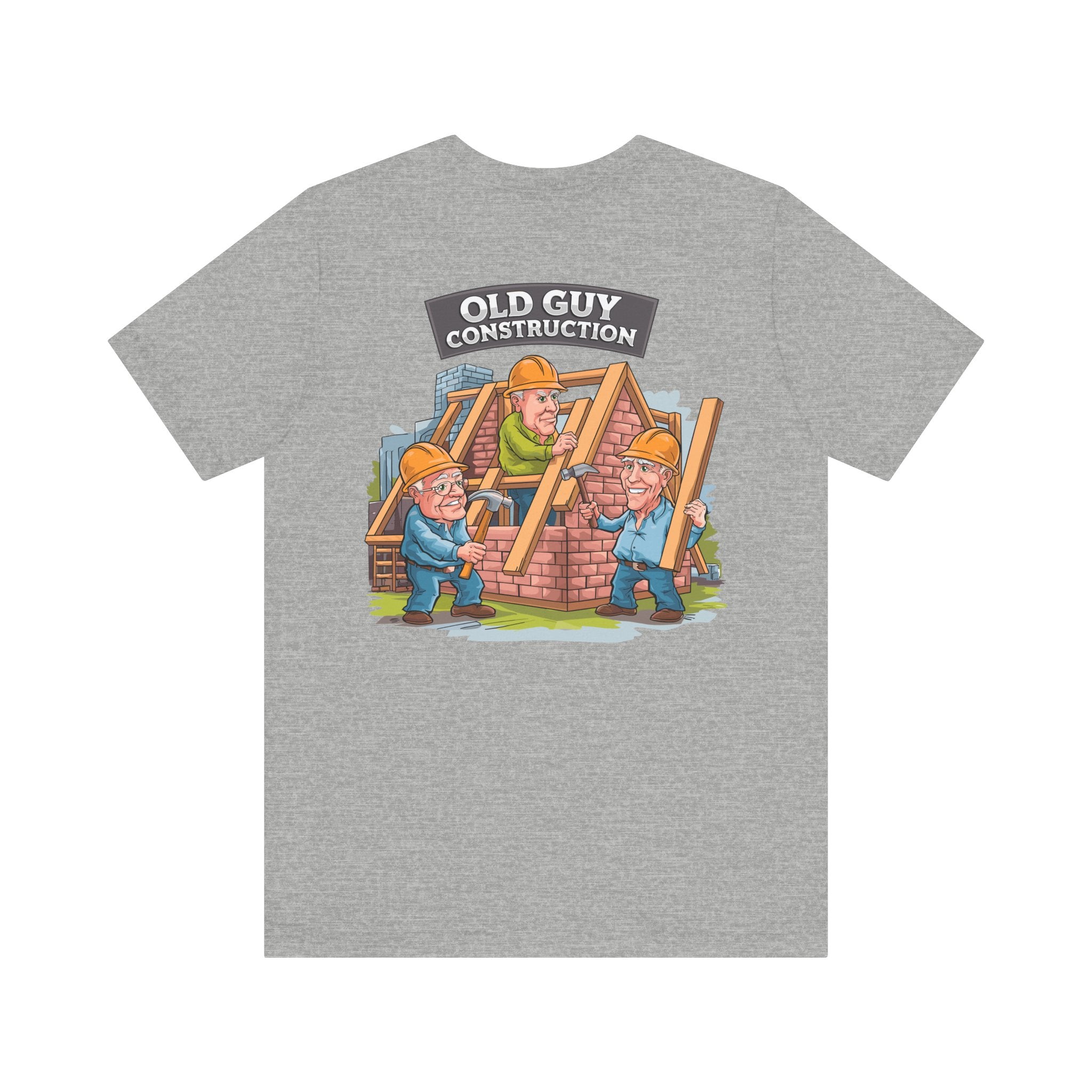 Old Guy Construction - Bella+Canvas Soft Unisex Tee