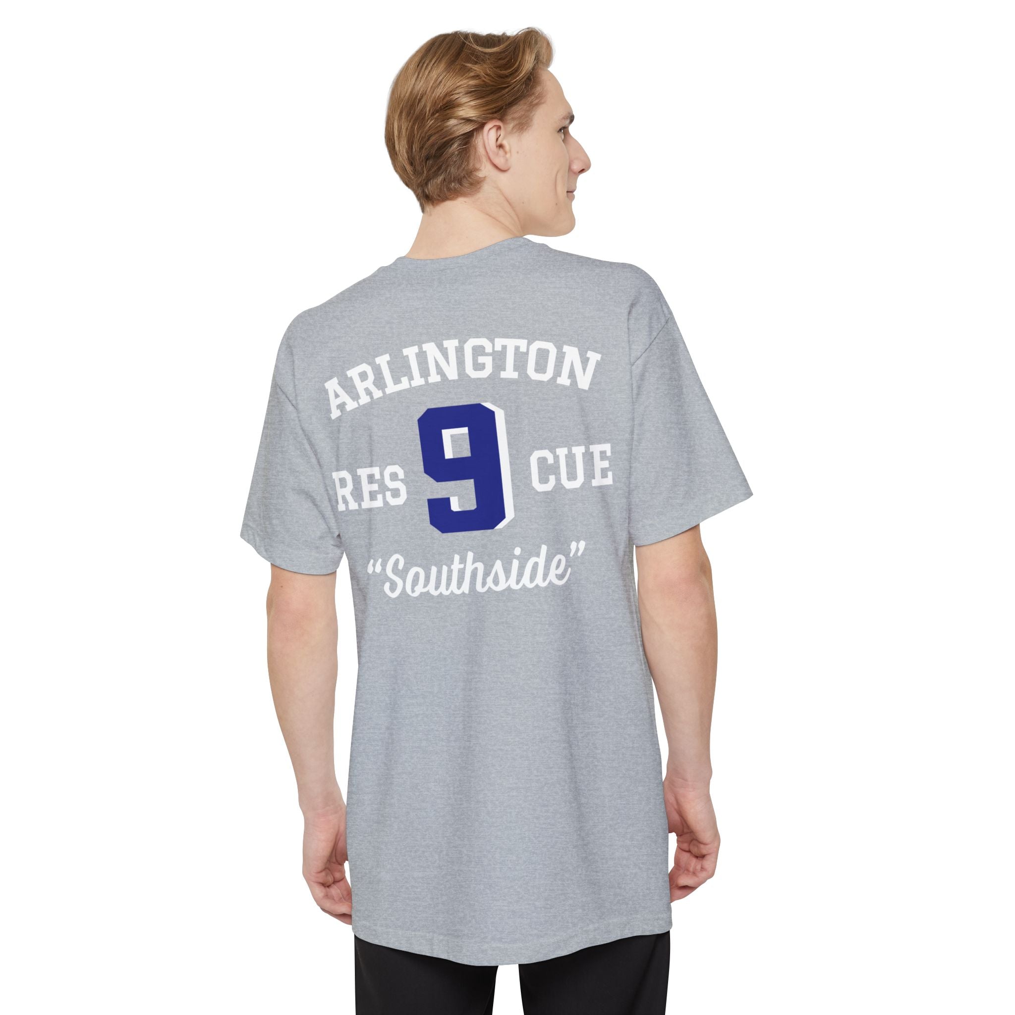 (Tall) Station 9 Firefighter Rescue - Tall Beefy-T® - Unisex T-Shirt