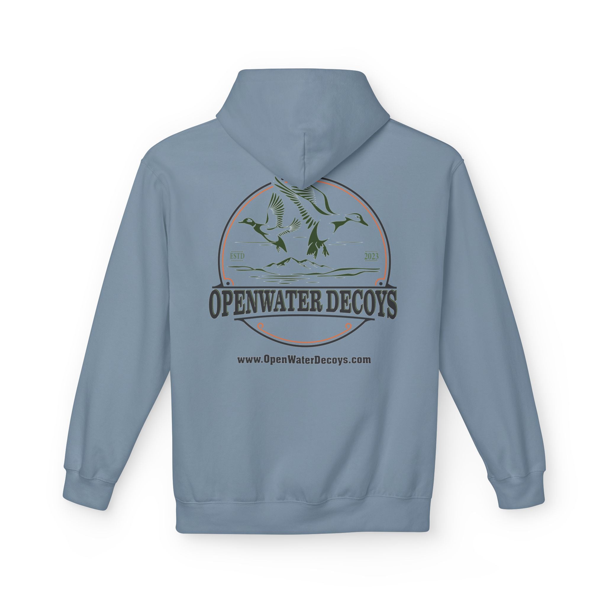 Open Water Decoys - Midweight Softstyle Fleece Hoodie