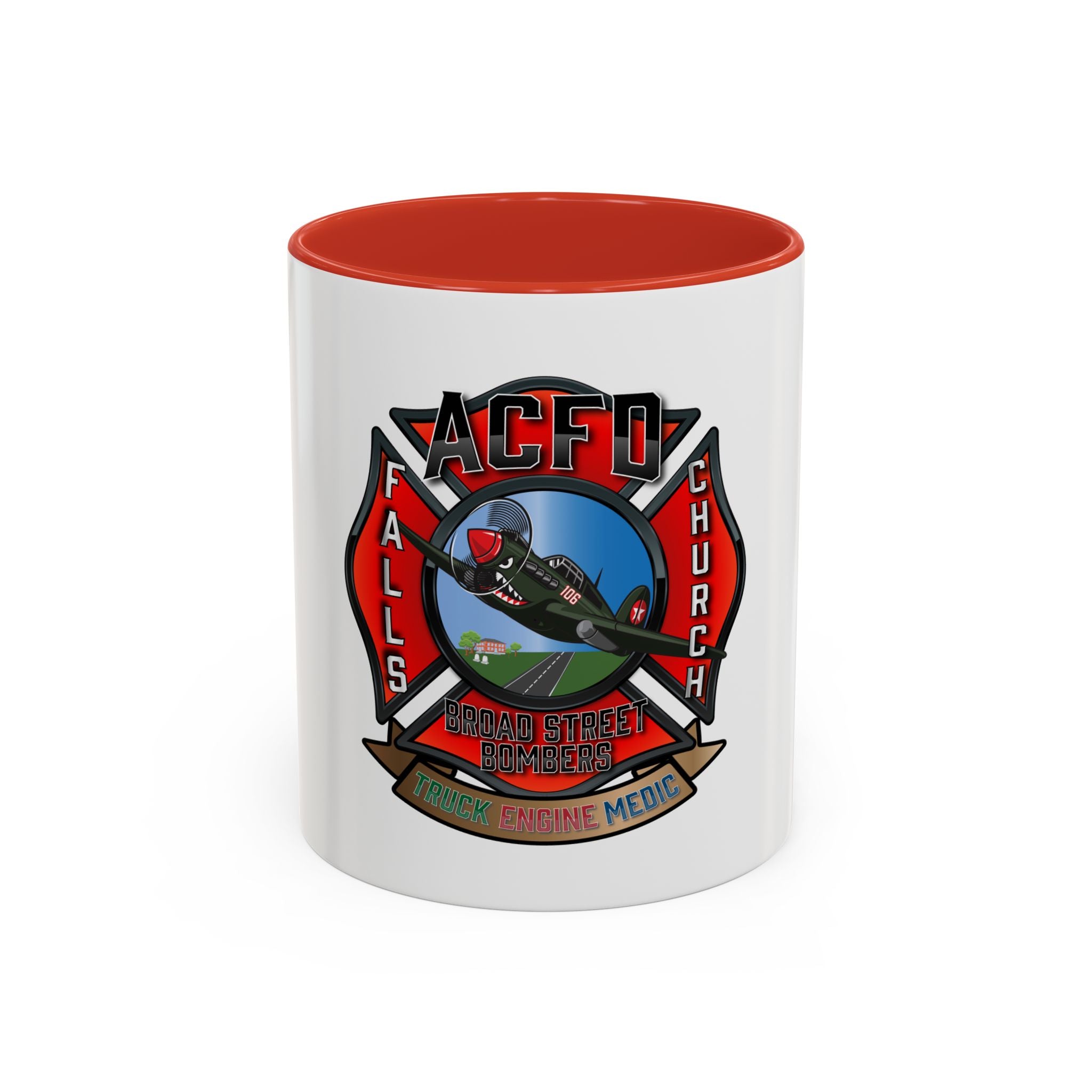 Station 6 Broad Street Bombers Accent Coffee Mug (11, 15oz)