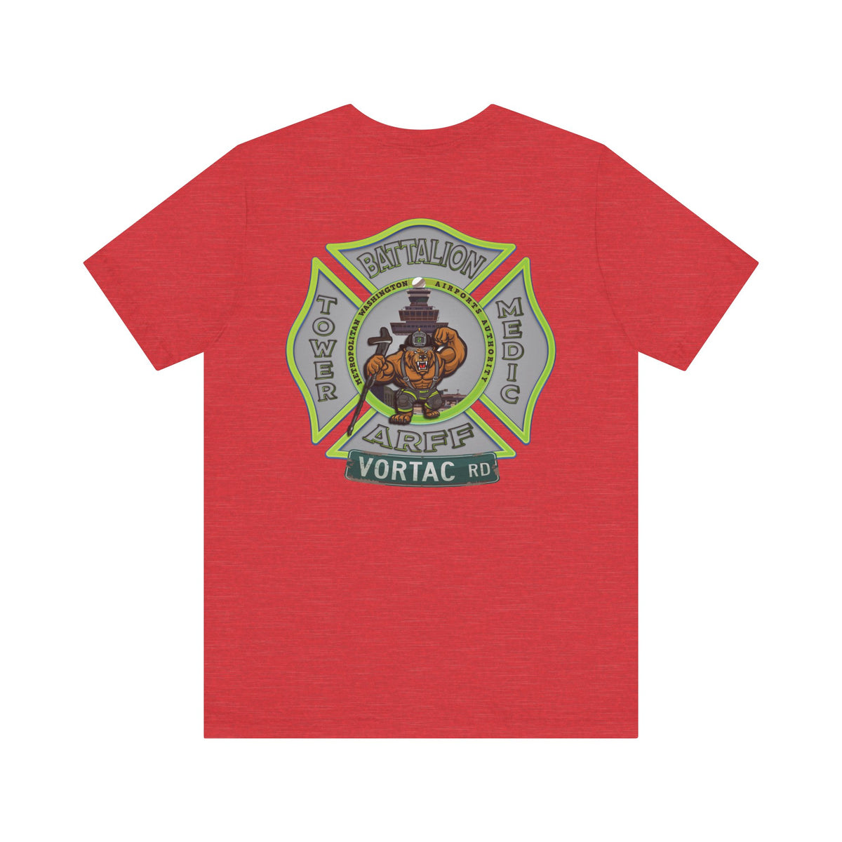 MWAA 302 The Real Dulles South Shirt - Bella+Canvas Soft Cotton Unisex Tee