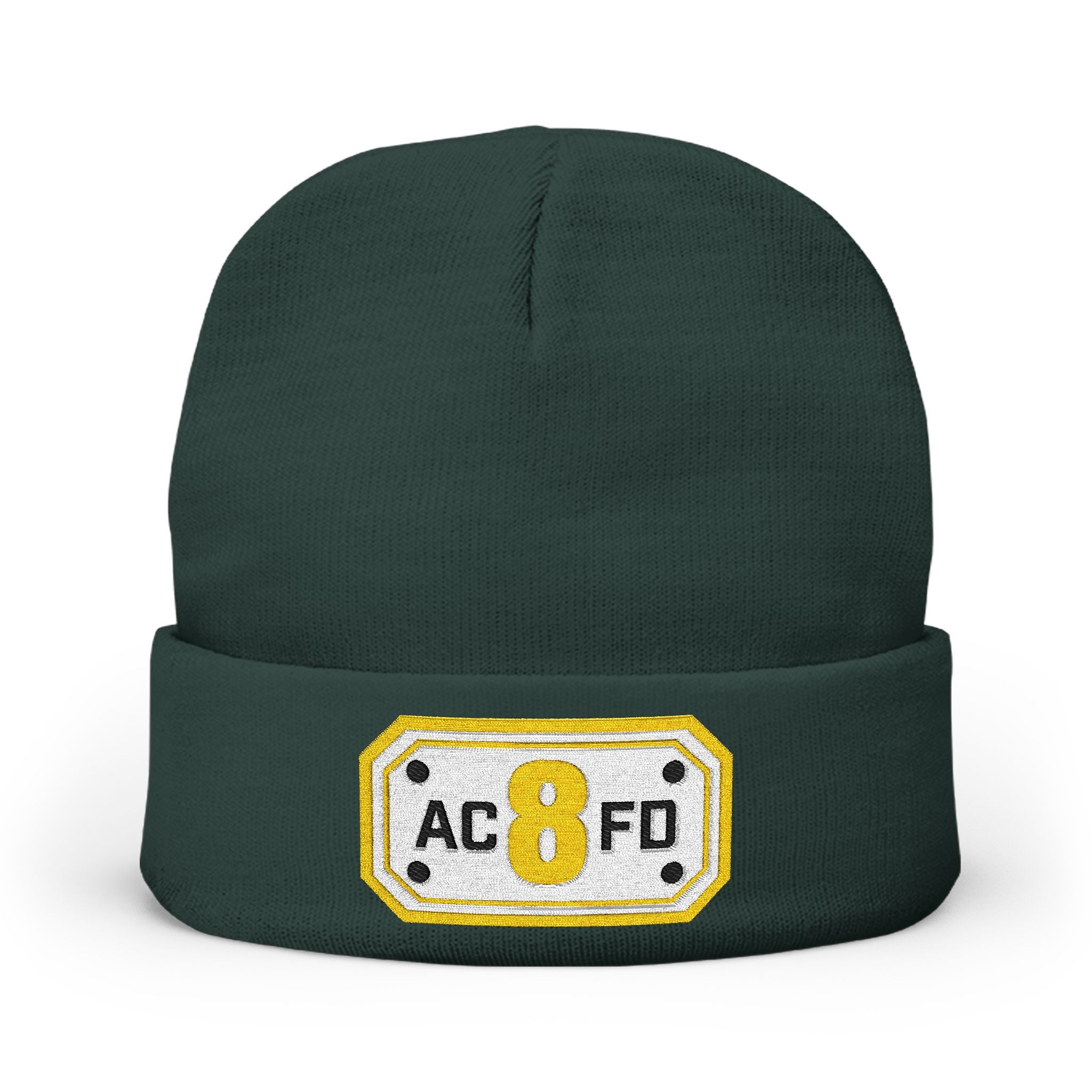 Arlington Medic 8 - Knit Beanie (Embroidery)