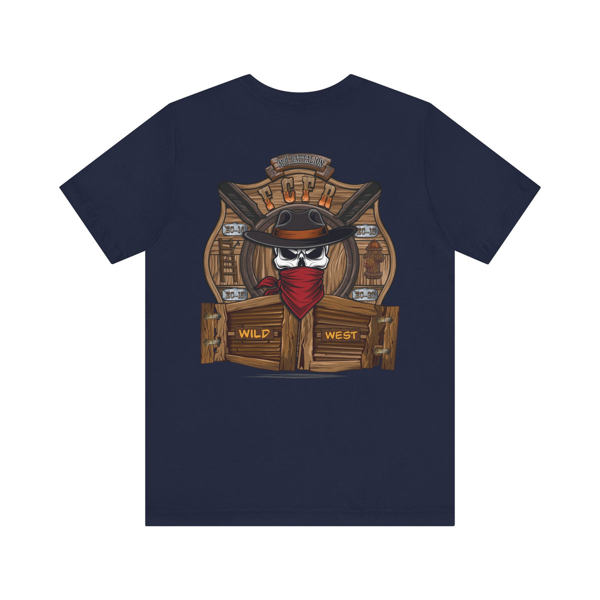 Frederick County VA Fire 3rd Battalion - Bella+Canvas Soft Unisex Tee