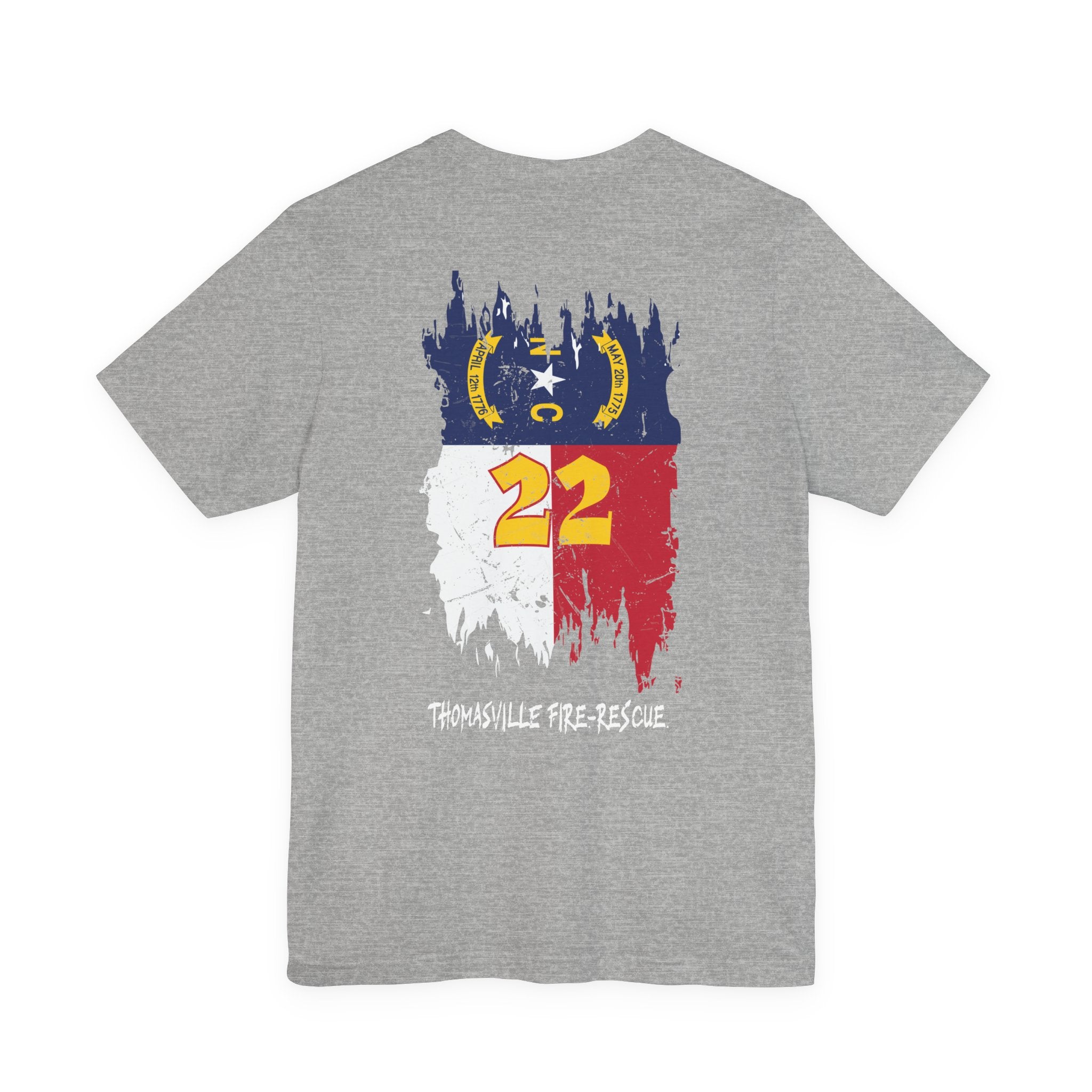 Thomasville Fire NC Ladder 22 (version 1) - Bella+Canvas Soft Unisex Tee