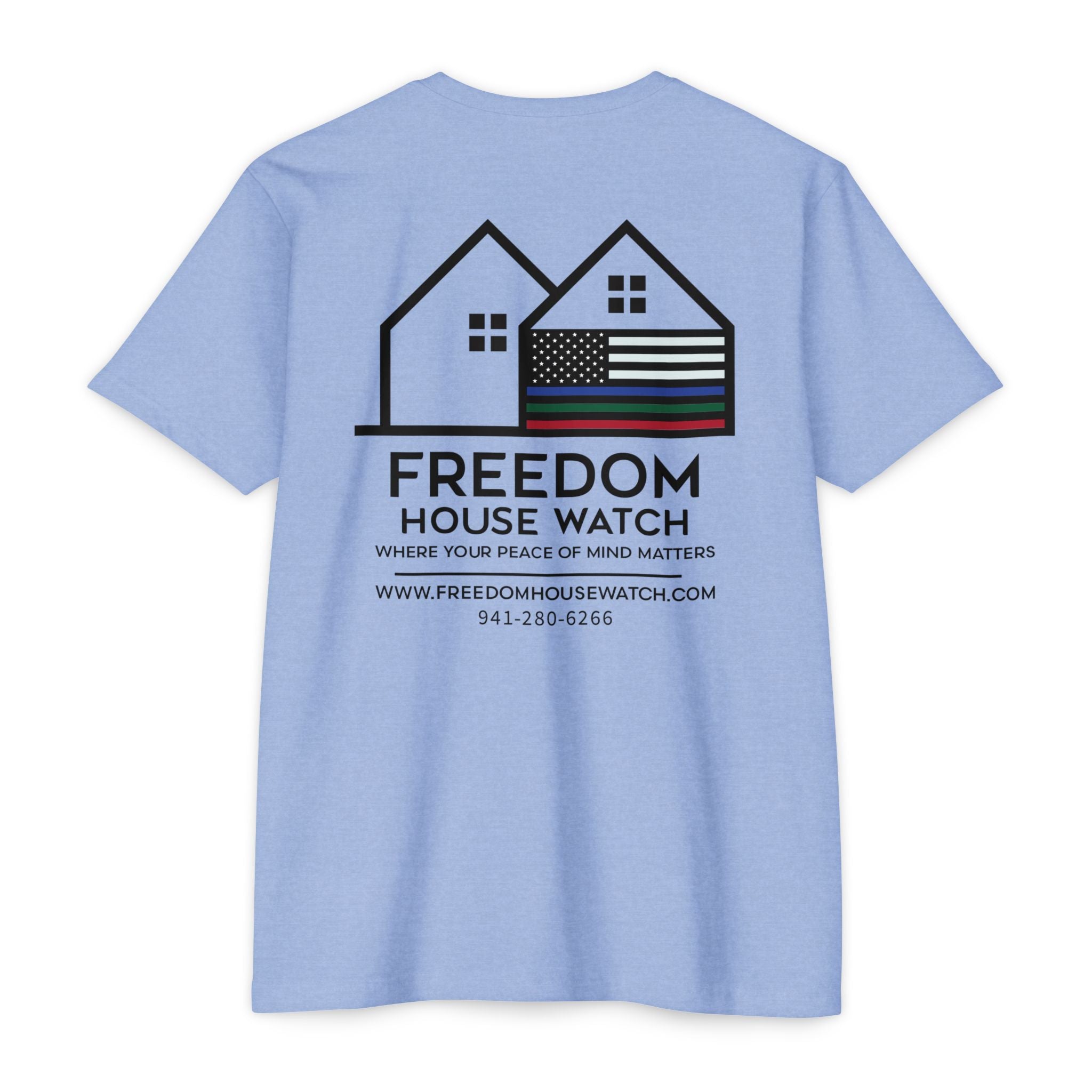 Freedom House Watch - NextLevel Unisex CVC Jersey T-shirt