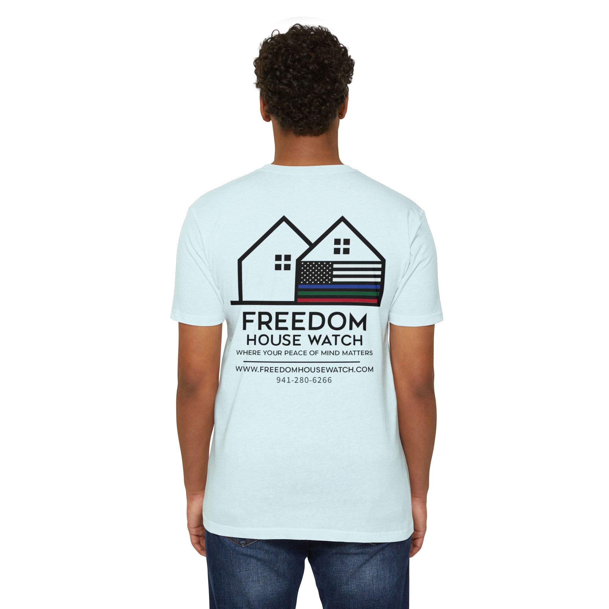 Freedom House Watch - NextLevel Unisex CVC Jersey T-shirt