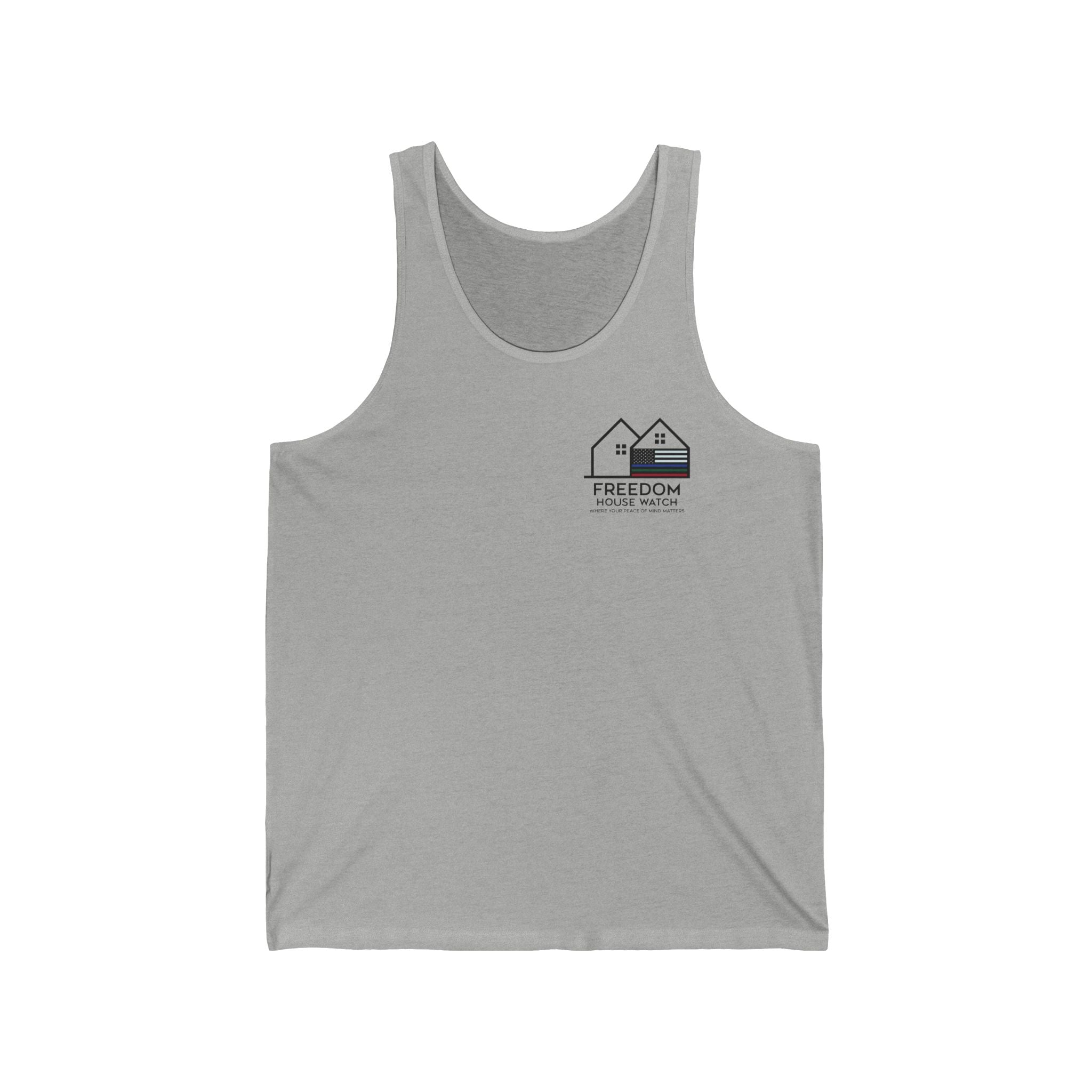Freedom Hous Watch - Bella Canva Unisex Jersey Tank