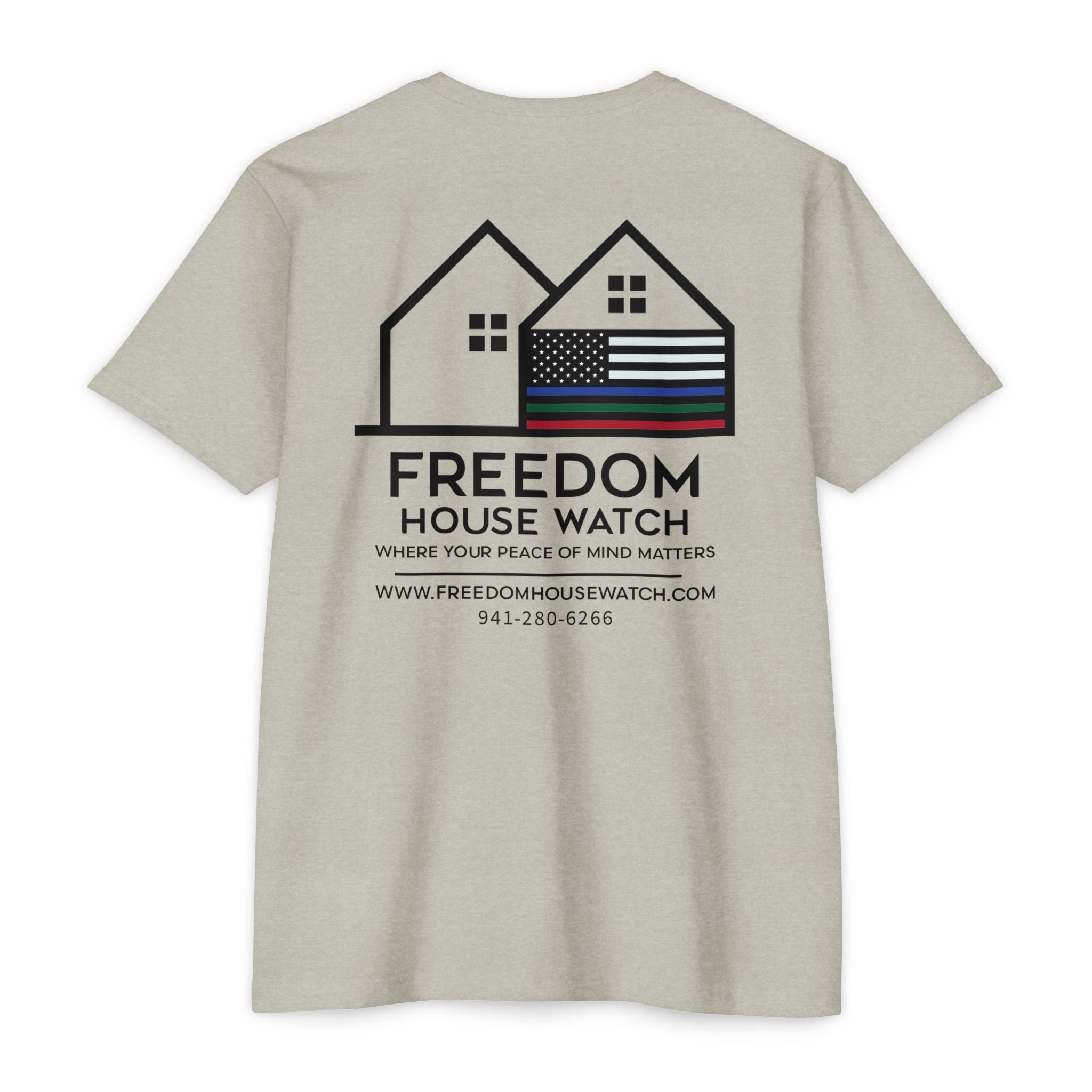 Freedom House Watch - NextLevel Unisex CVC Jersey T-shirt