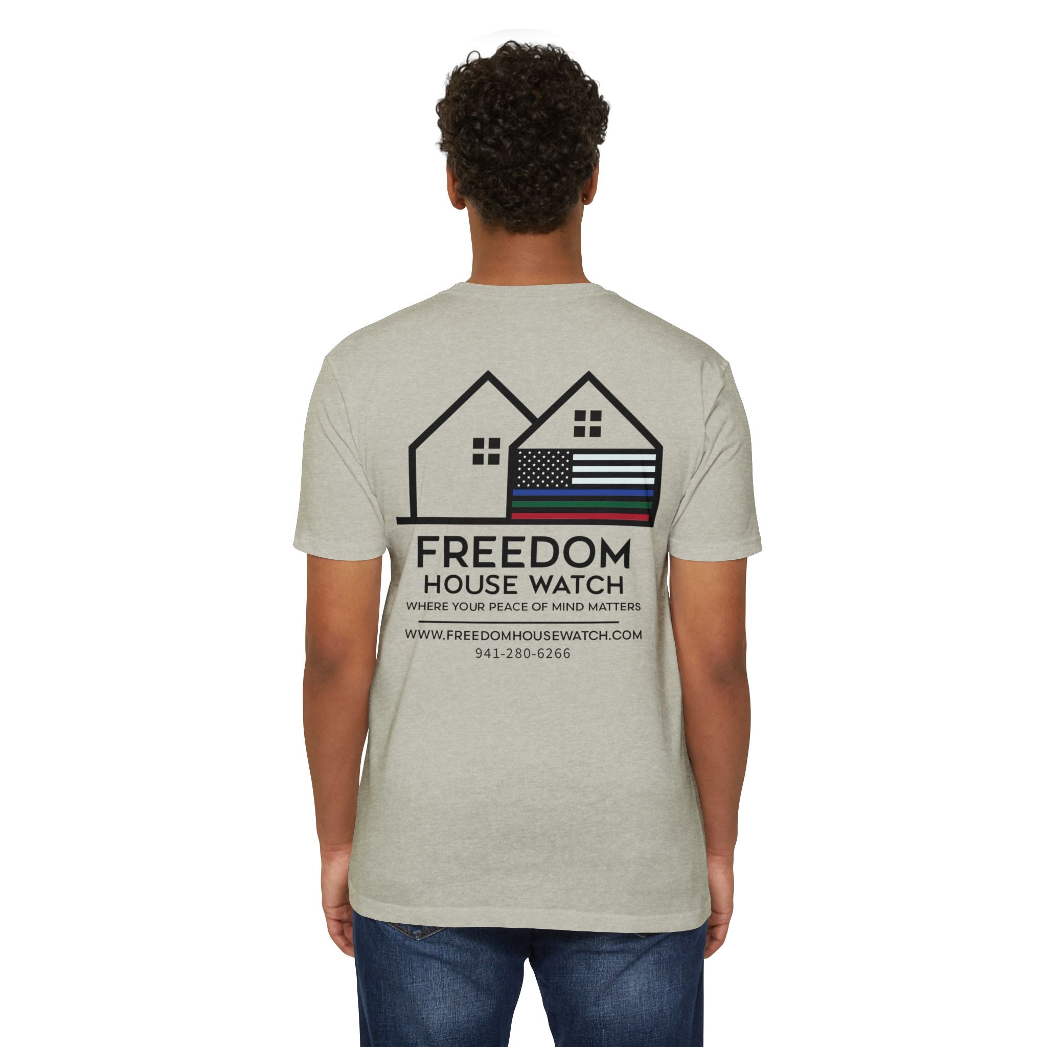 Freedom House Watch - NextLevel Unisex CVC Jersey T-shirt