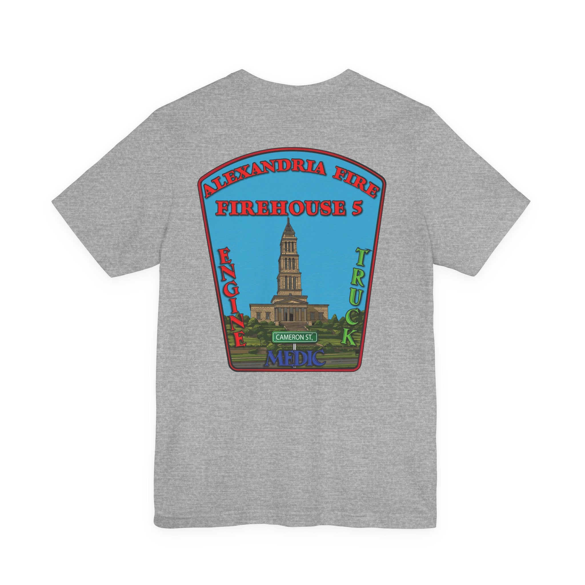 Alexandria Station 5 version 3 - Bella+Canvas Soft Unisex Tee