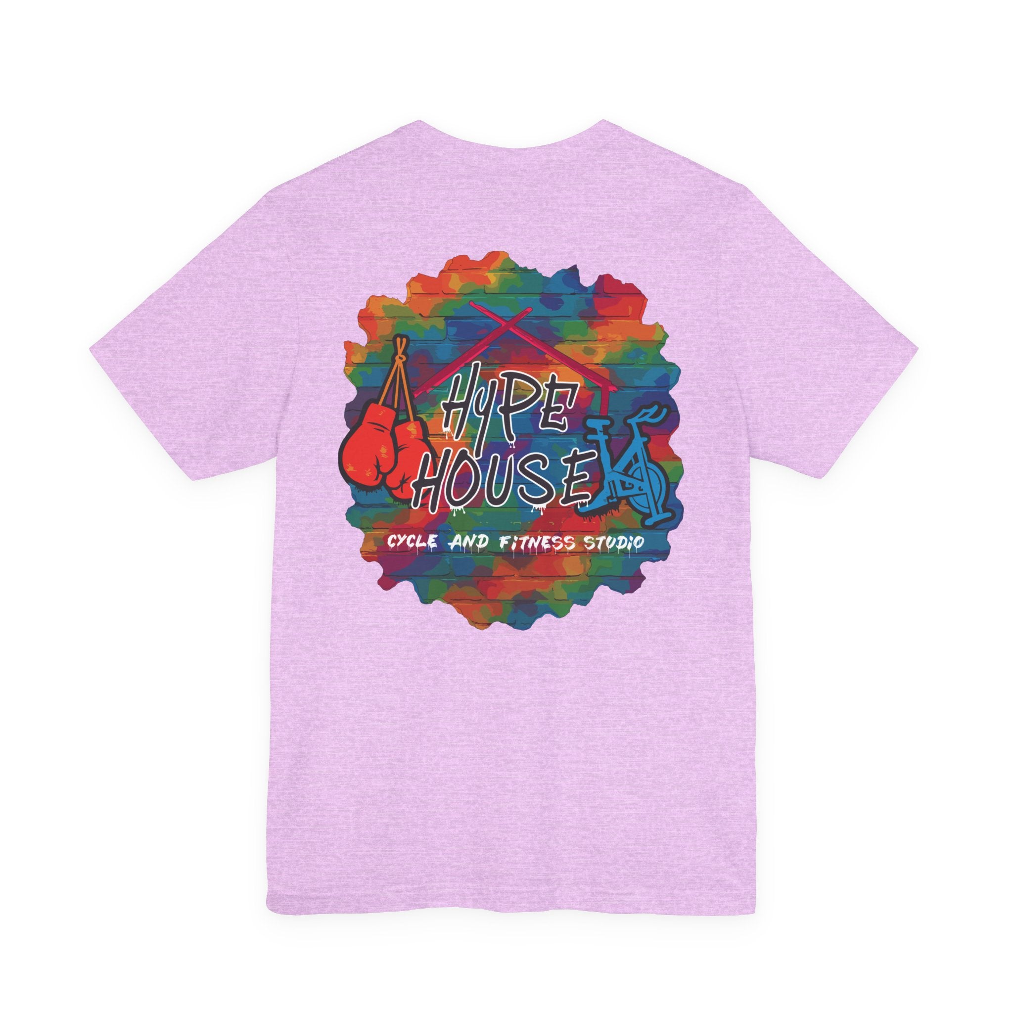 HH Cycle Color Logo light colors - Unisex Jersey Short Sleeve Tee