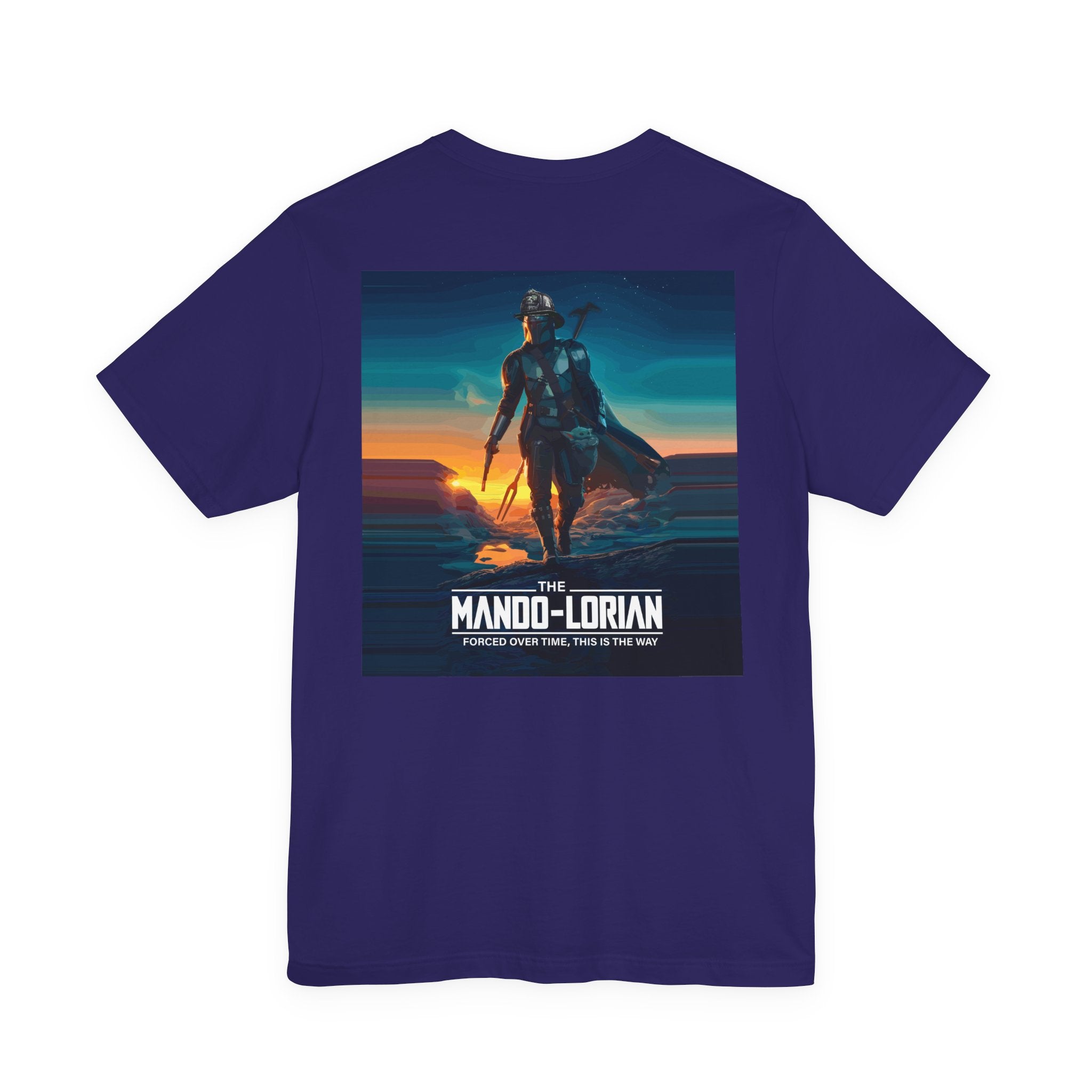 Mando-Lorian Forced Overtime - Bella+Canvas Soft Unisex Tee