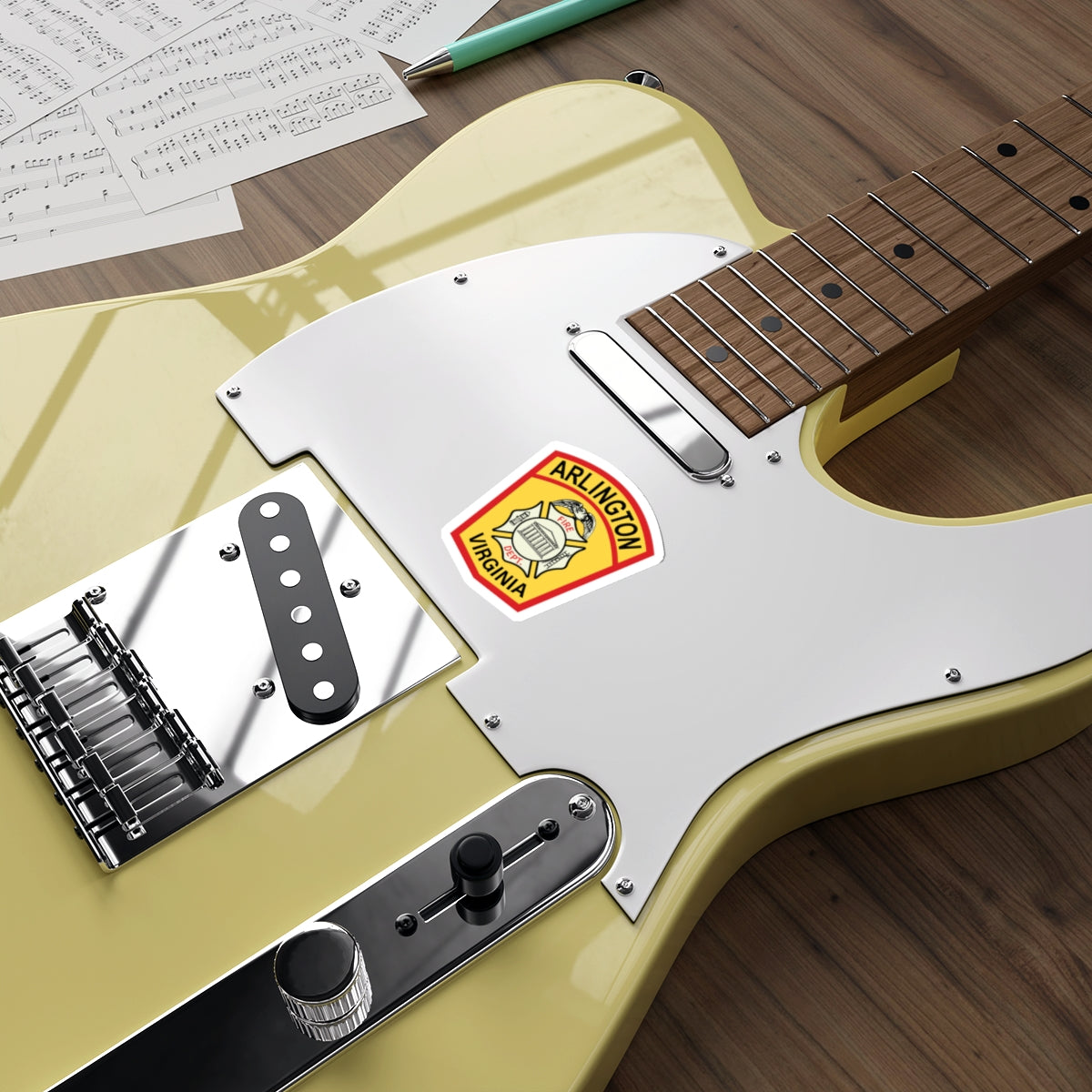 Die-Cut Stickers - Old Arlington Patch