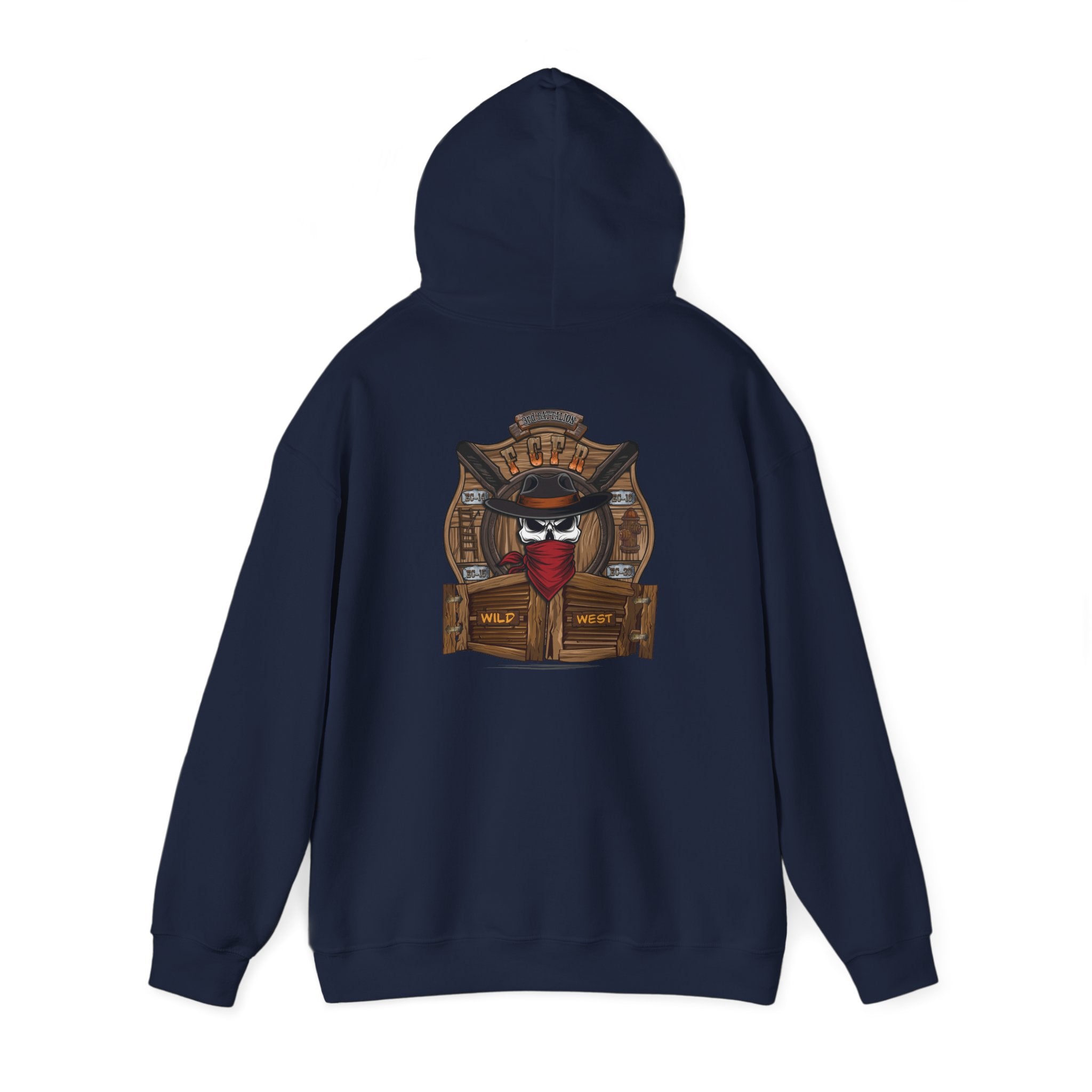 Frederick County Va Wild West Station - Unisex Heavy Blend™ Hooded Sweatshirt