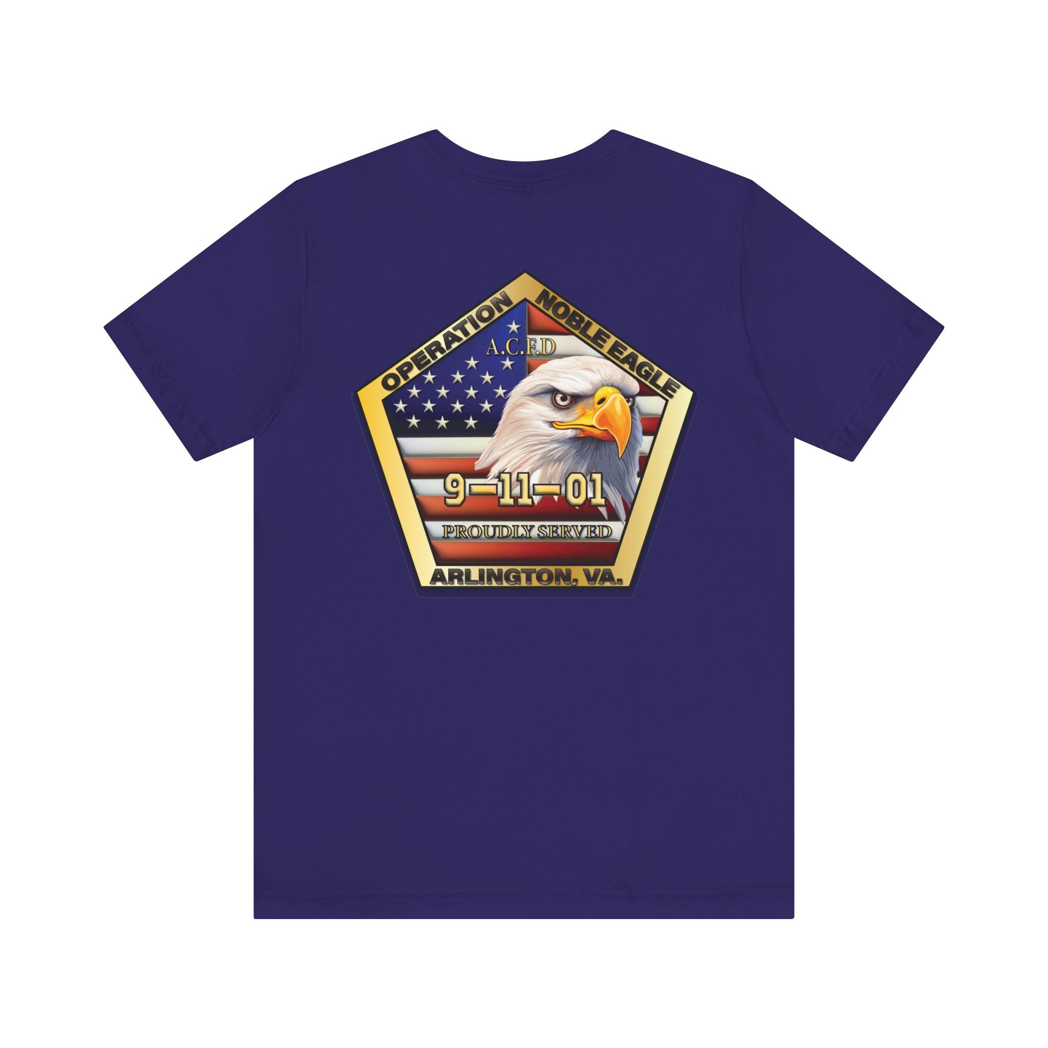 Operation Noble Eagle/Old Arlington Patch - Bella+Canvas Soft Unisex Tee