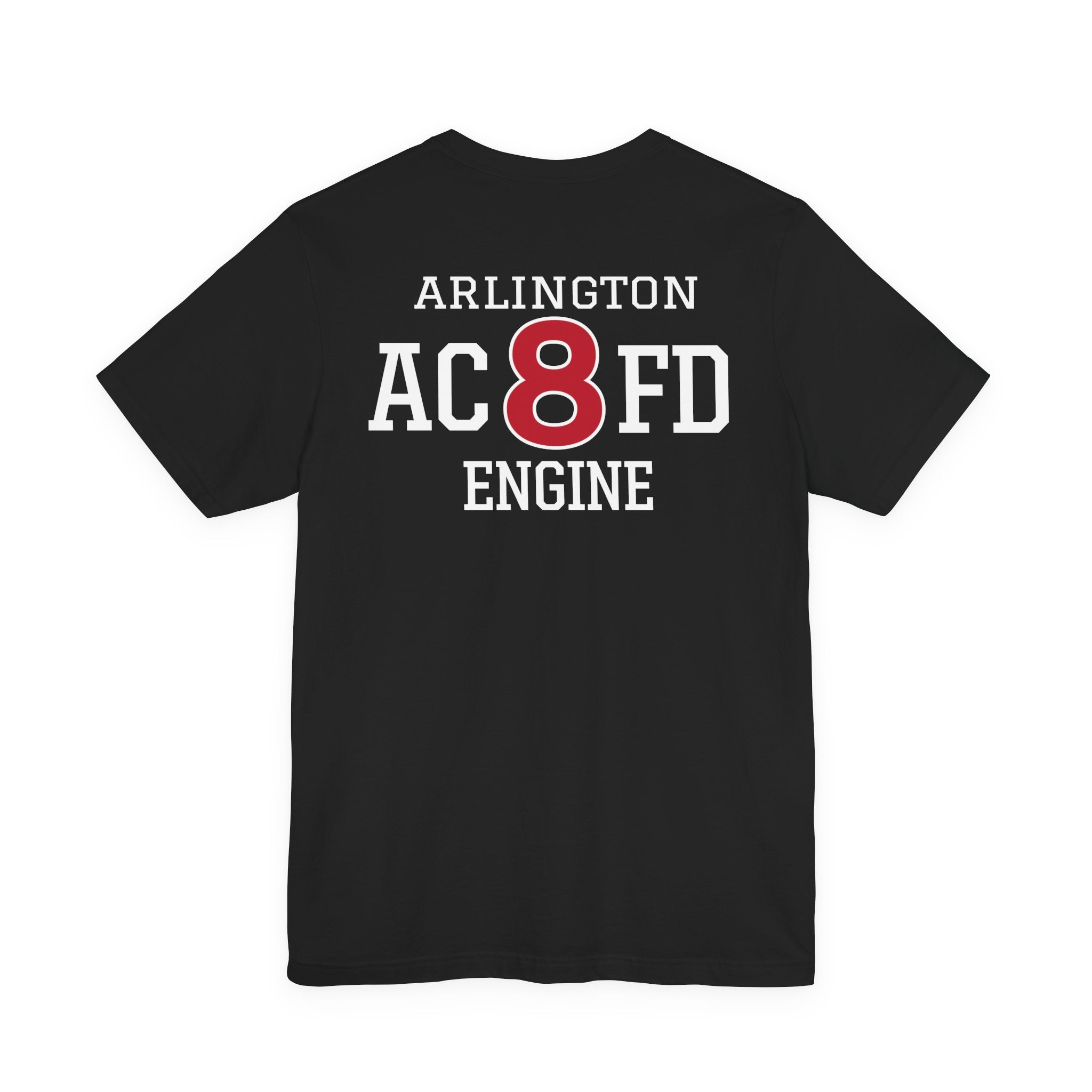 Engine 8 Arlington - Bella+Canvas Soft Unisex Tee