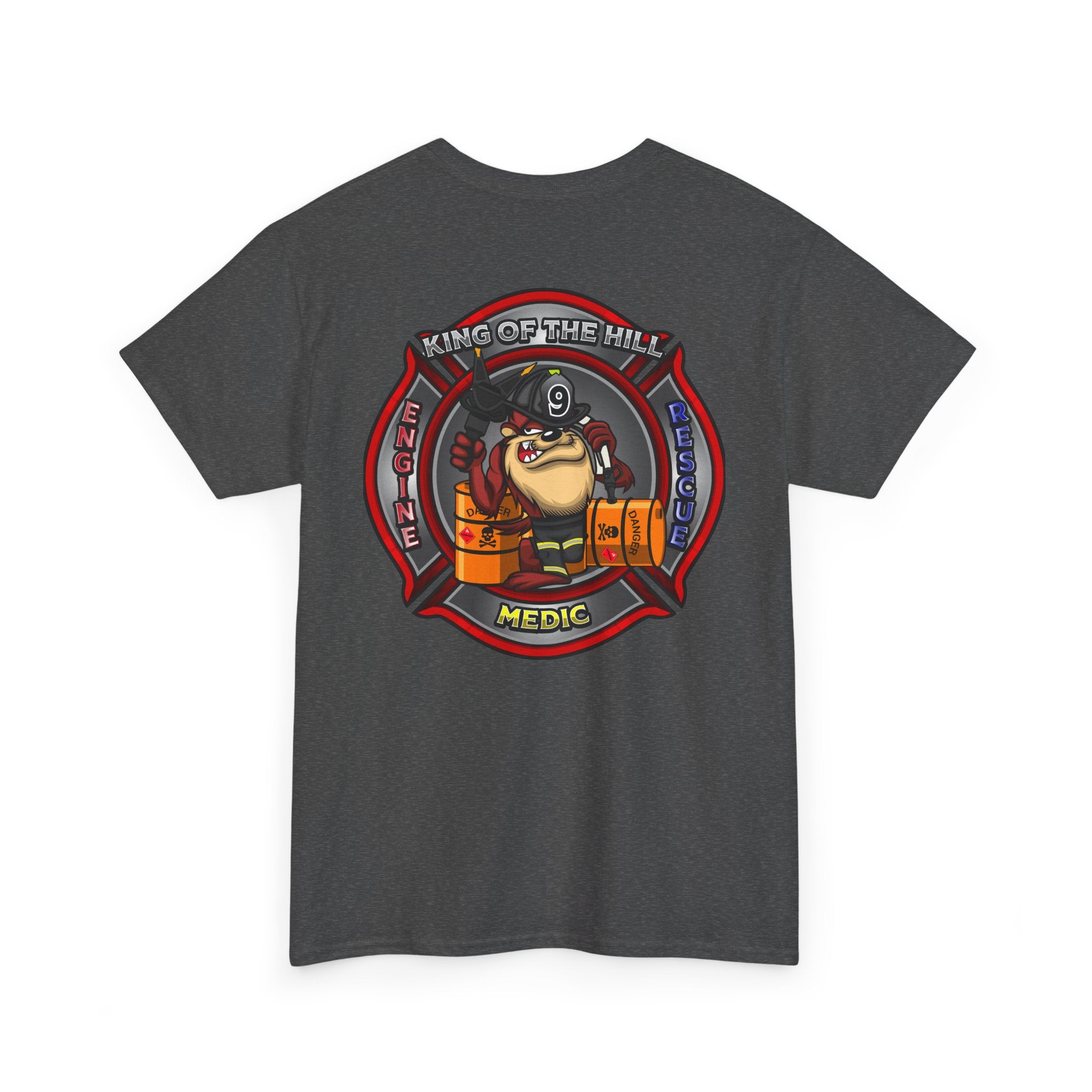 Arlington Fire Station 9 -Heavy Cotton Unisex Tee