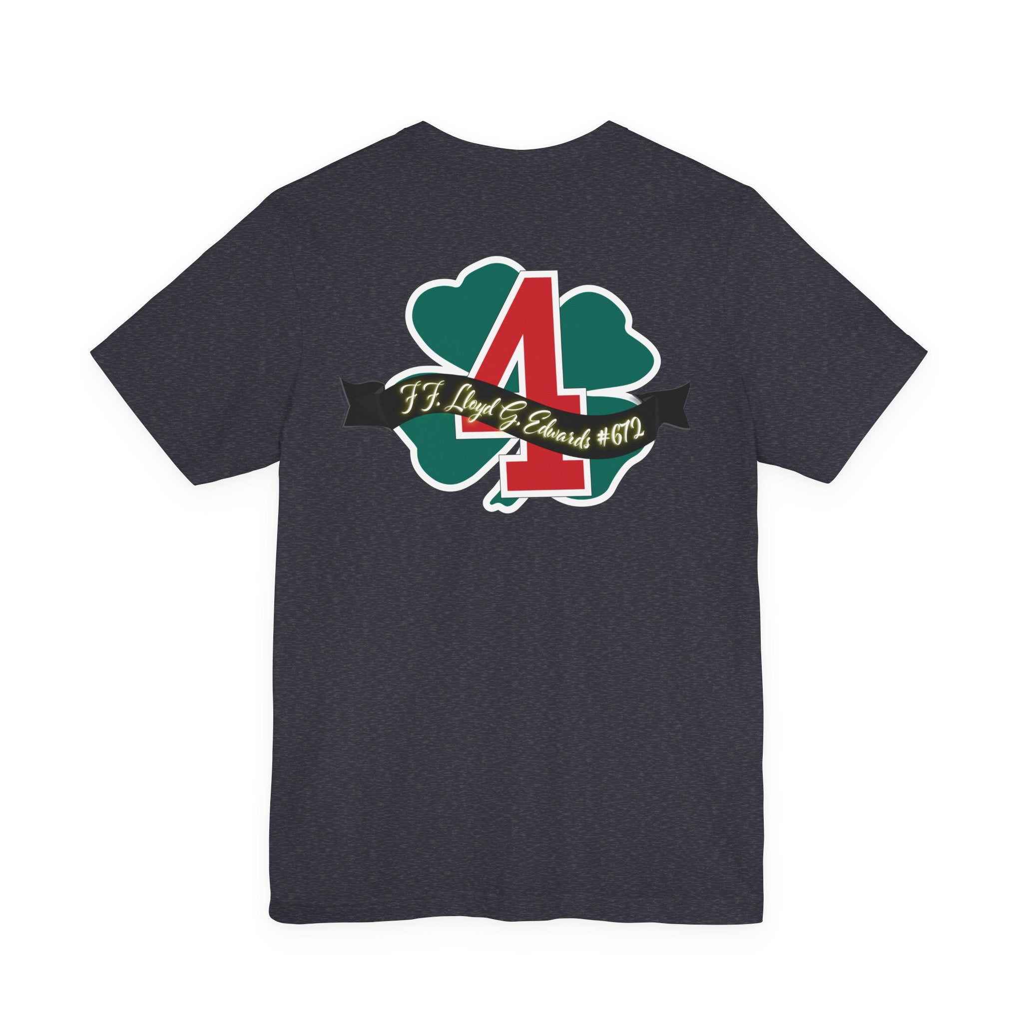 Clover Lloyd Edwards Memorial Shirt - Unisex Jersey Short Sleeve Tee