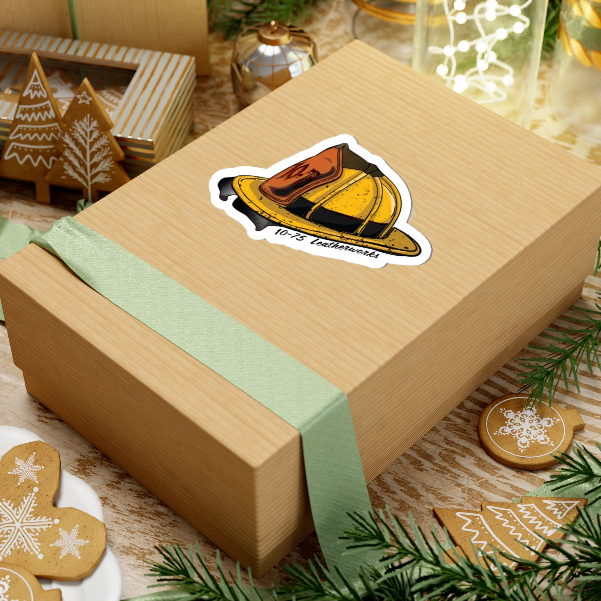 1075 Leather Works - Kiss-Cut Stickers