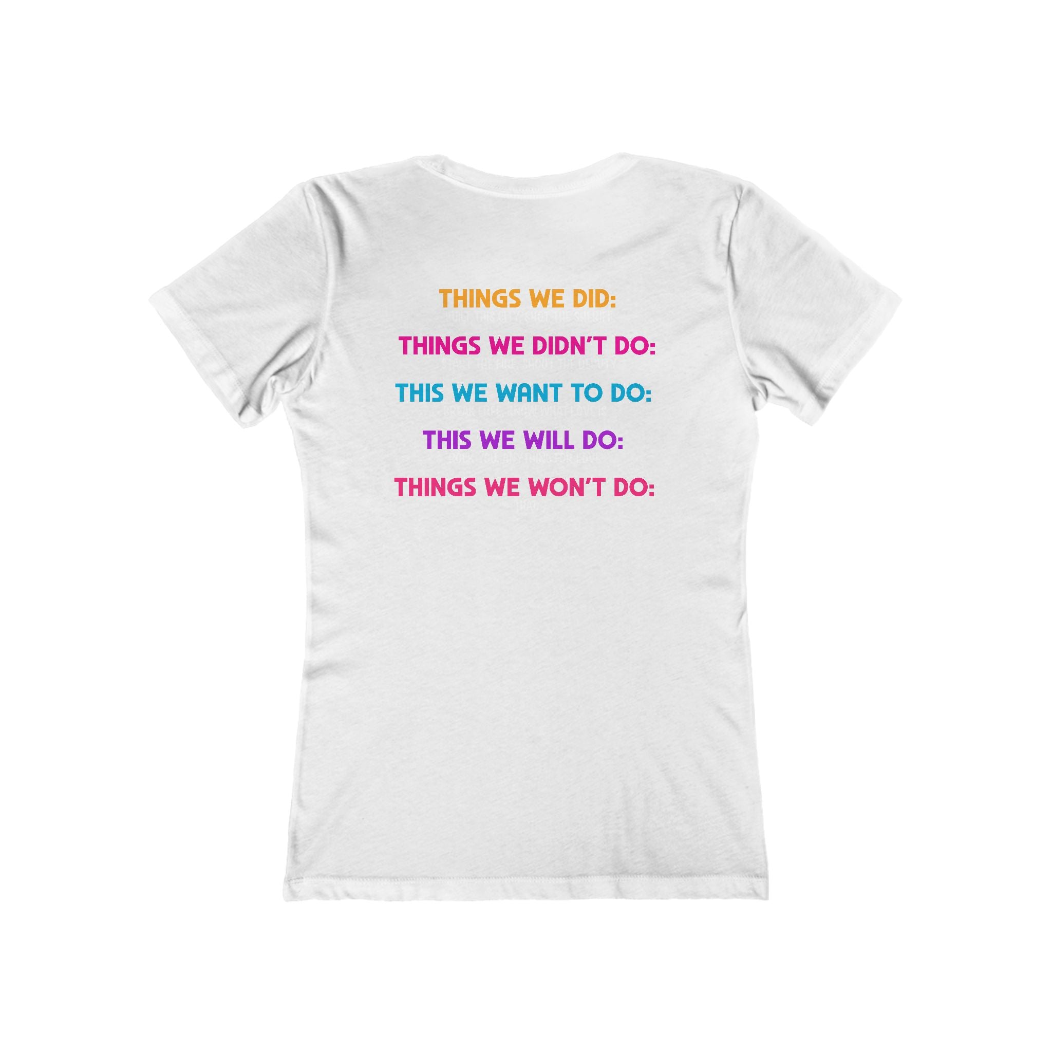 Hot Mom Summer Rock - The Boyfriend Tee for Women