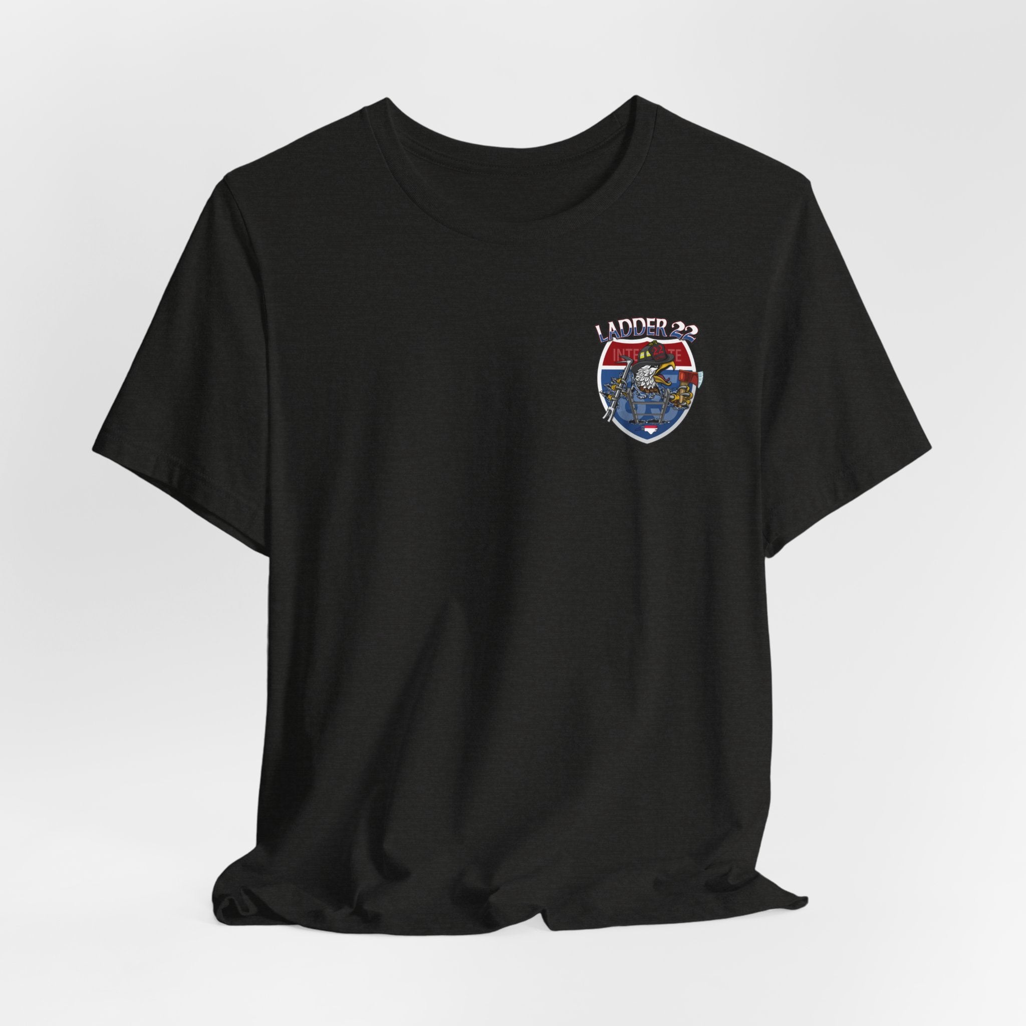 Thomasville Fire NC Ladder 22 - Bella+Canvas Soft Unisex Tee