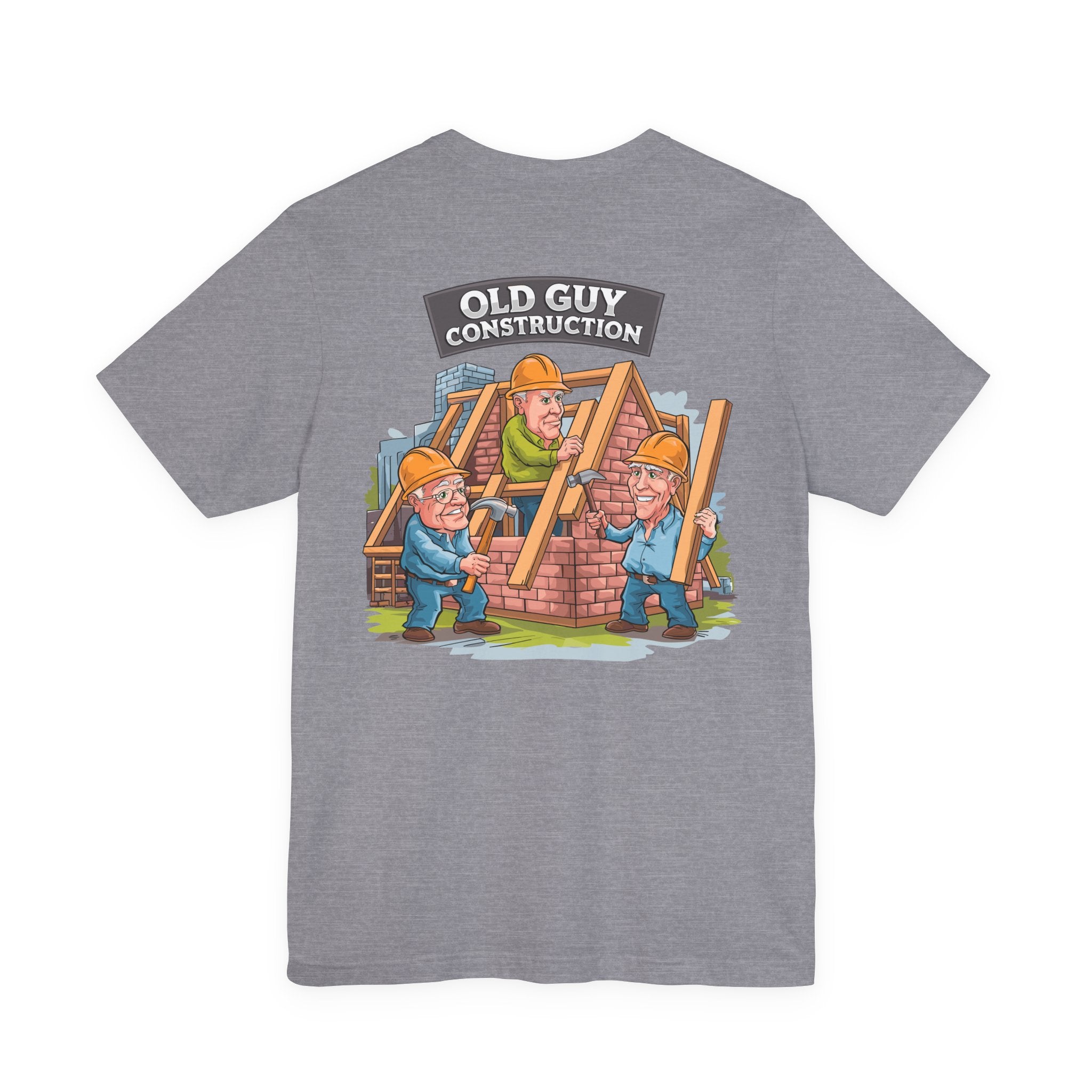 Old Guy Construction - Bella+Canvas Soft Unisex Tee