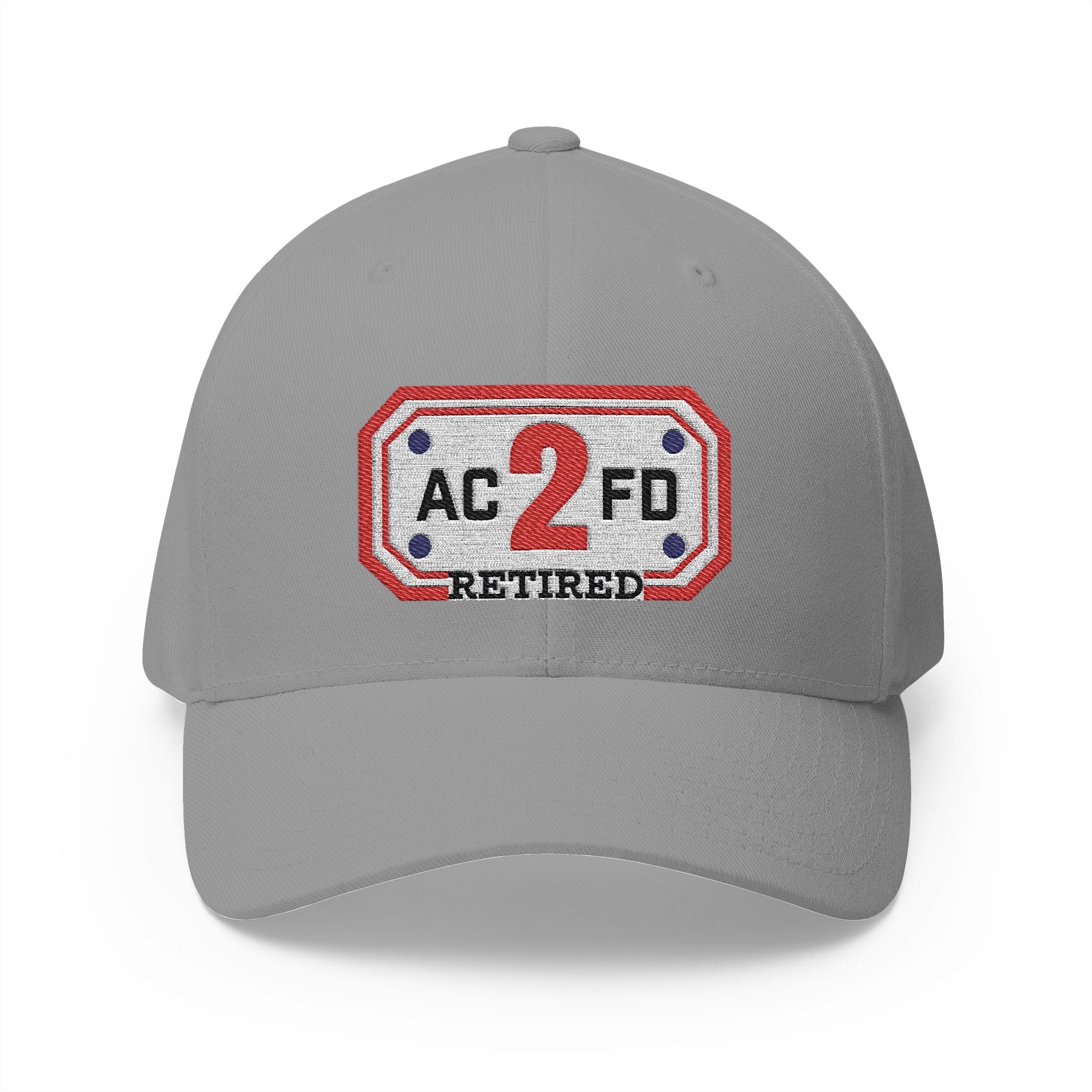 Retired Arlington Engine 2 - FLEXFIT Closed-Back Structured Cap (Embroidery)