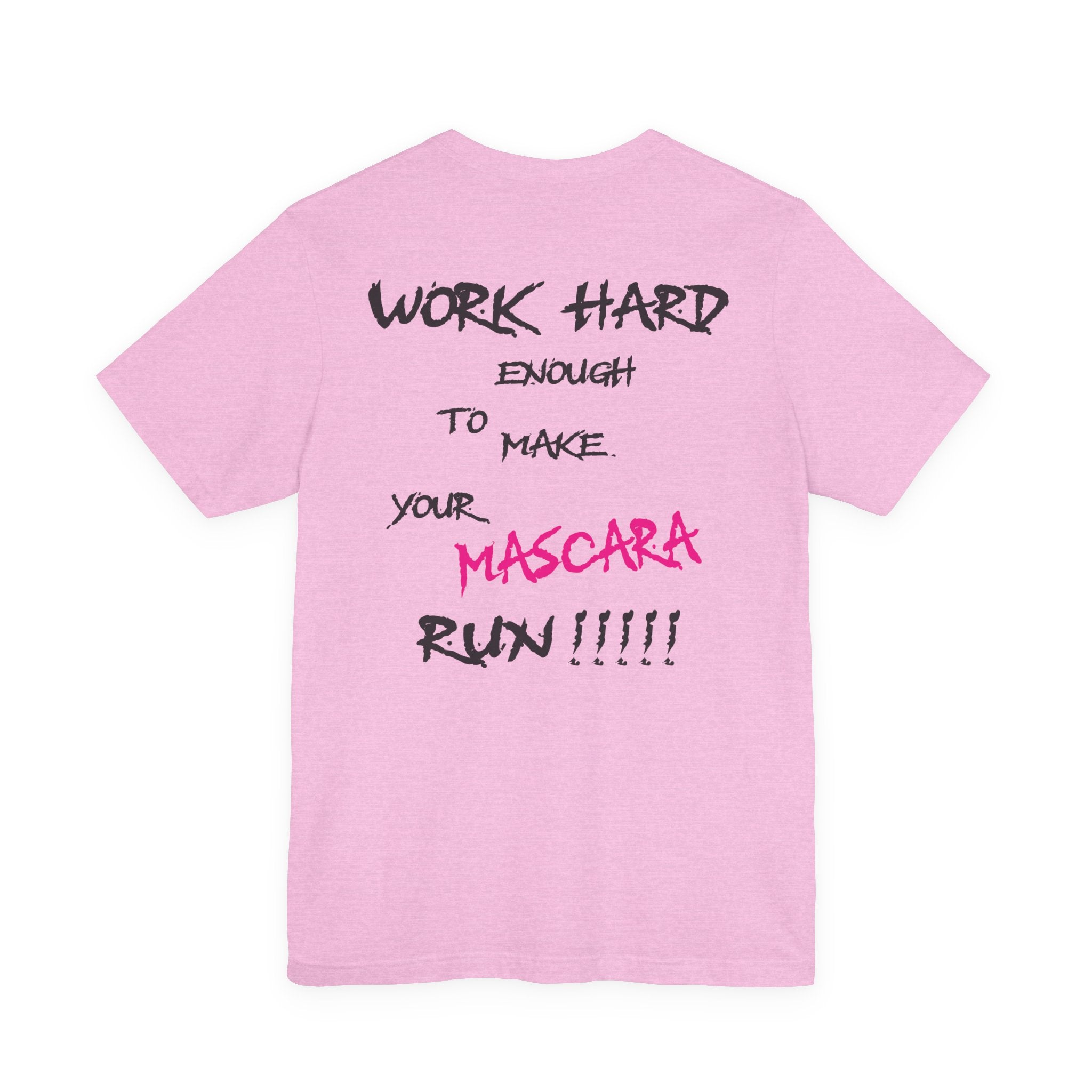 HH Cycle Work Hard light colors - Unisex Jersey Short Sleeve Tee