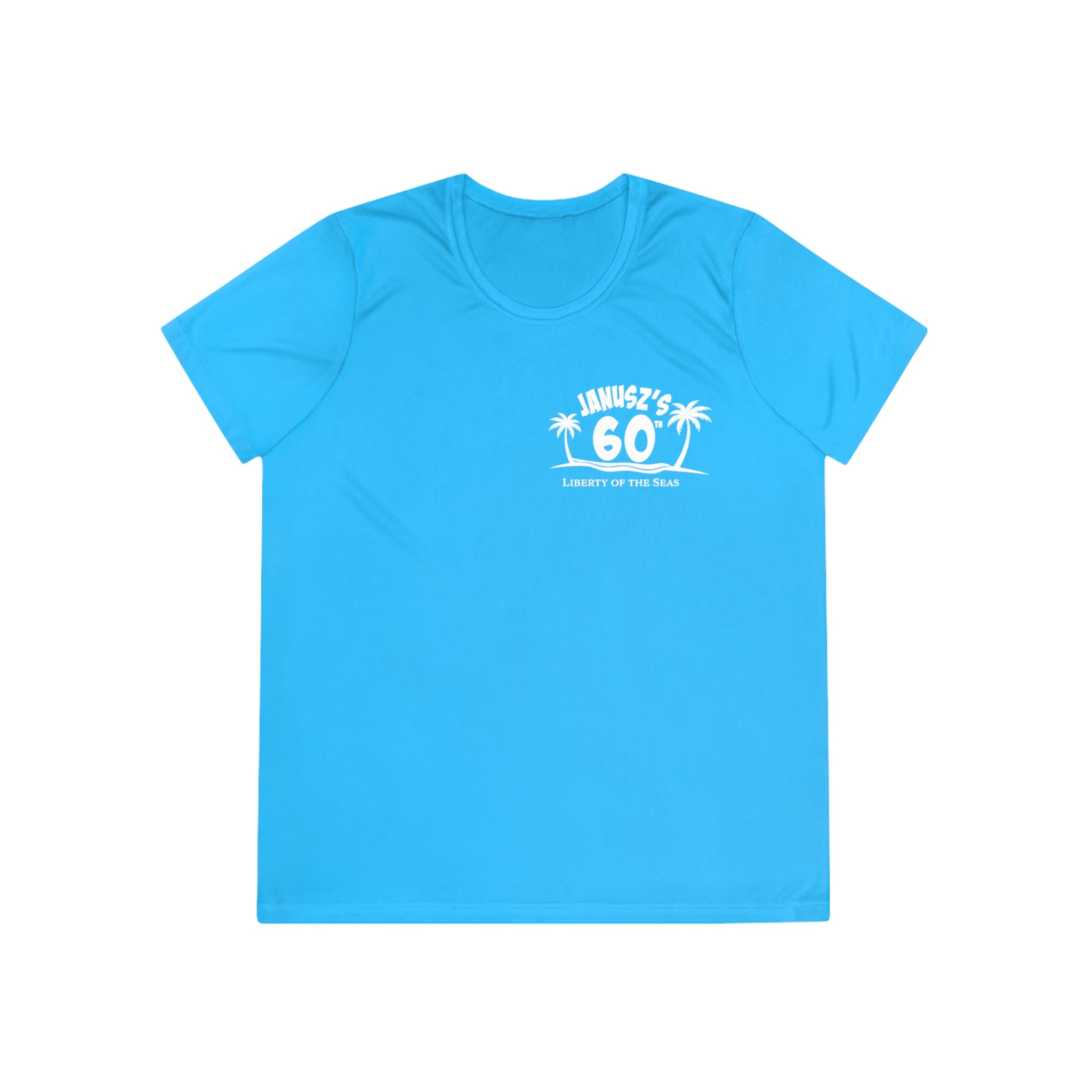 Renee Family Cruise White - Ladies Moisture Wicking Competitor Tee