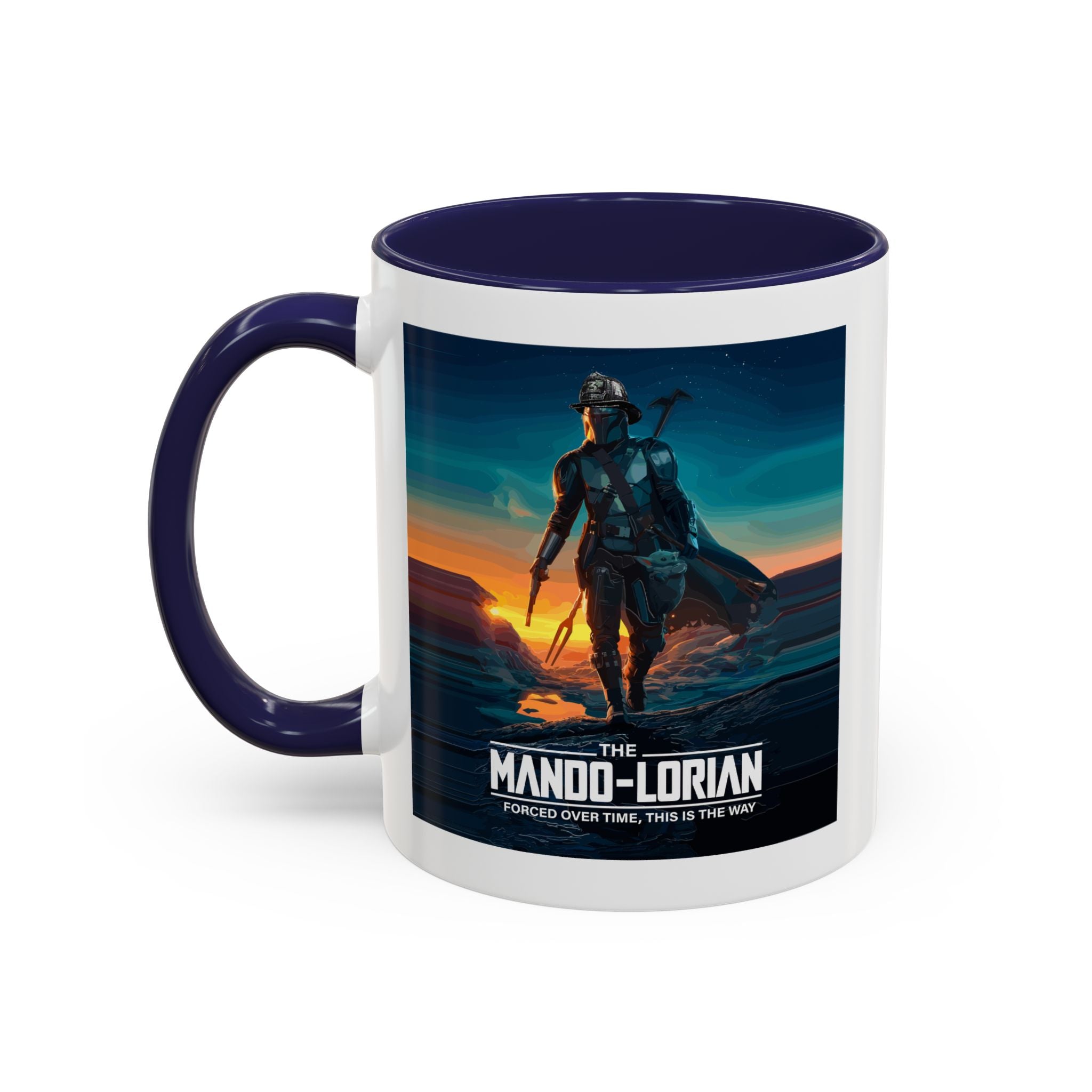 Mando-Lorian - Accent Coffee Mug (11, 15oz)