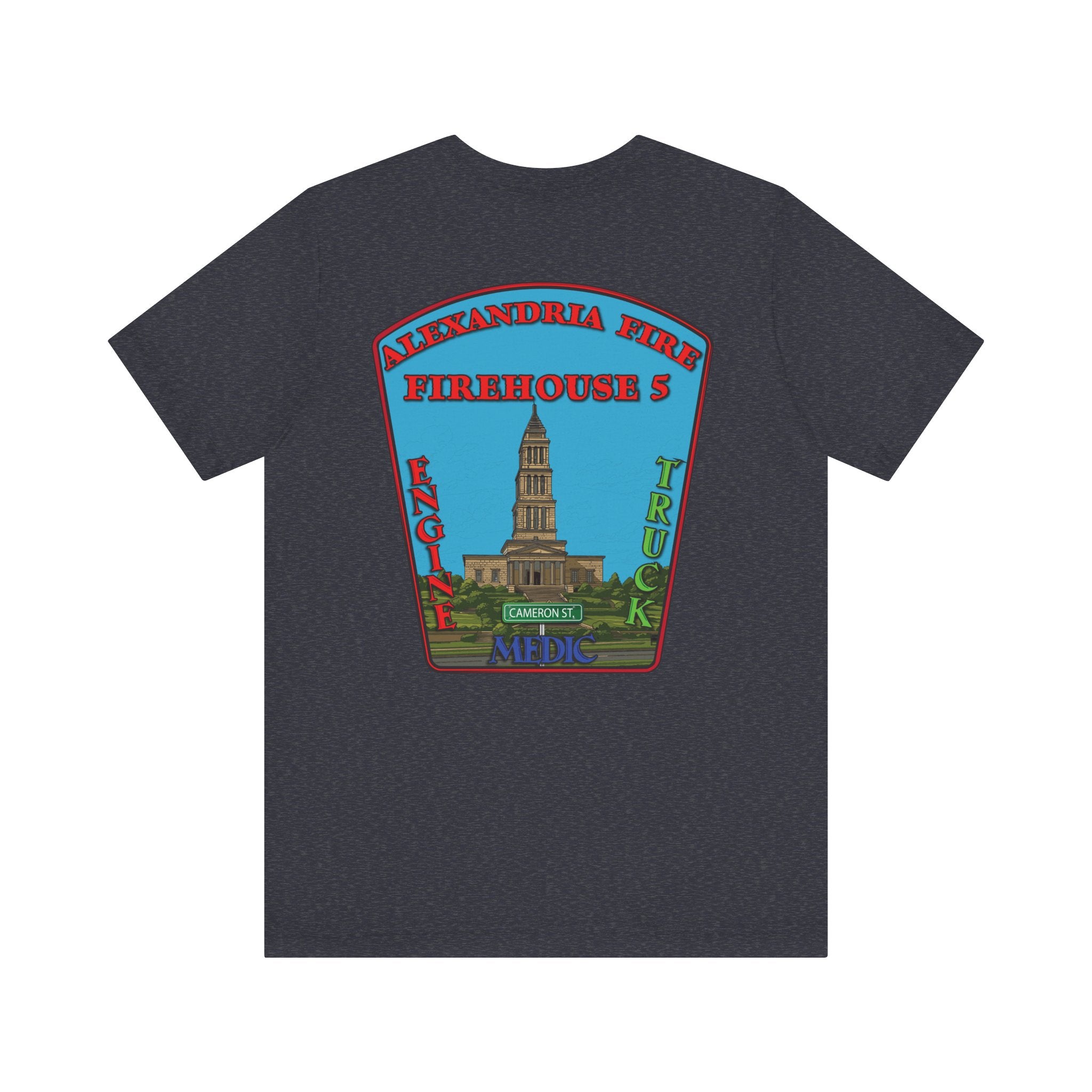 Alexandria Station 5 version 3 - Bella+Canvas Soft Unisex Tee