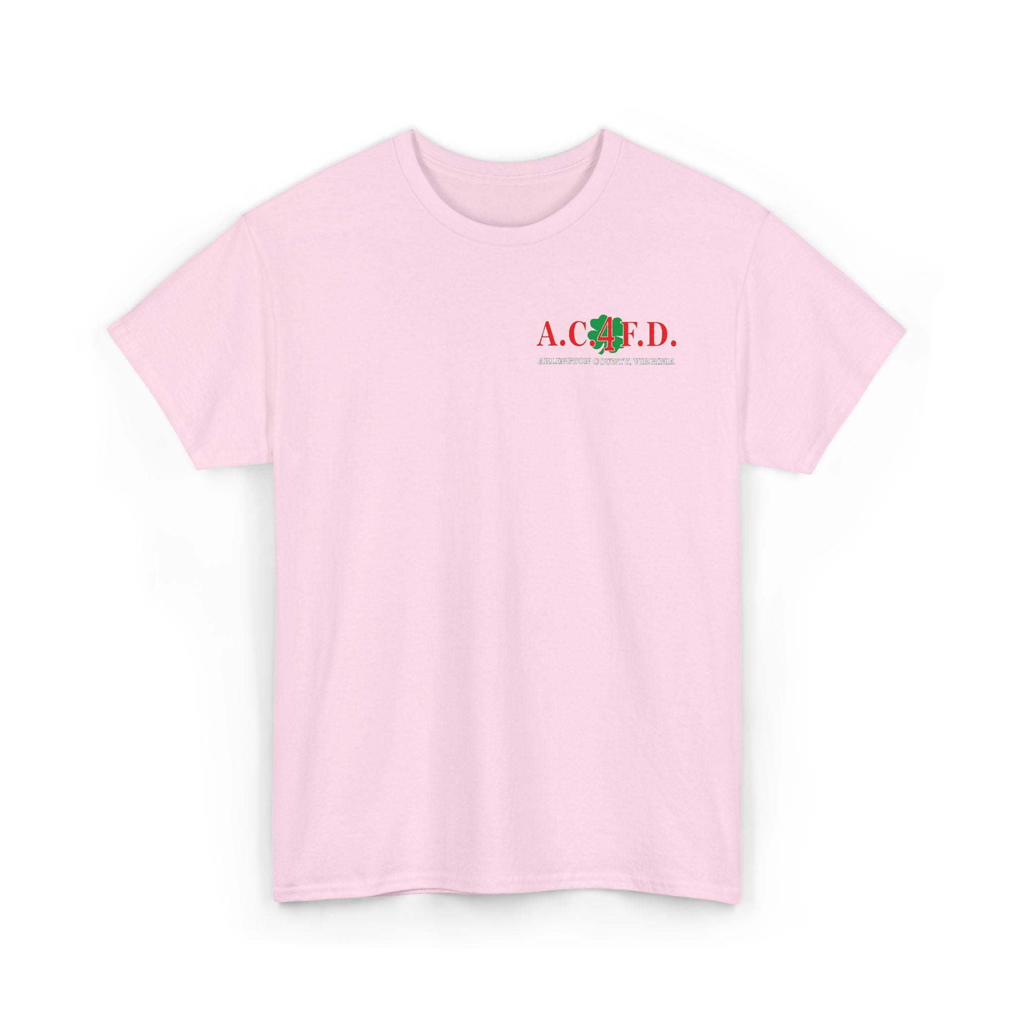 Station 4 AC4FD front / Clover back - Gildan 100% Cotton Tee Unisex Heavy