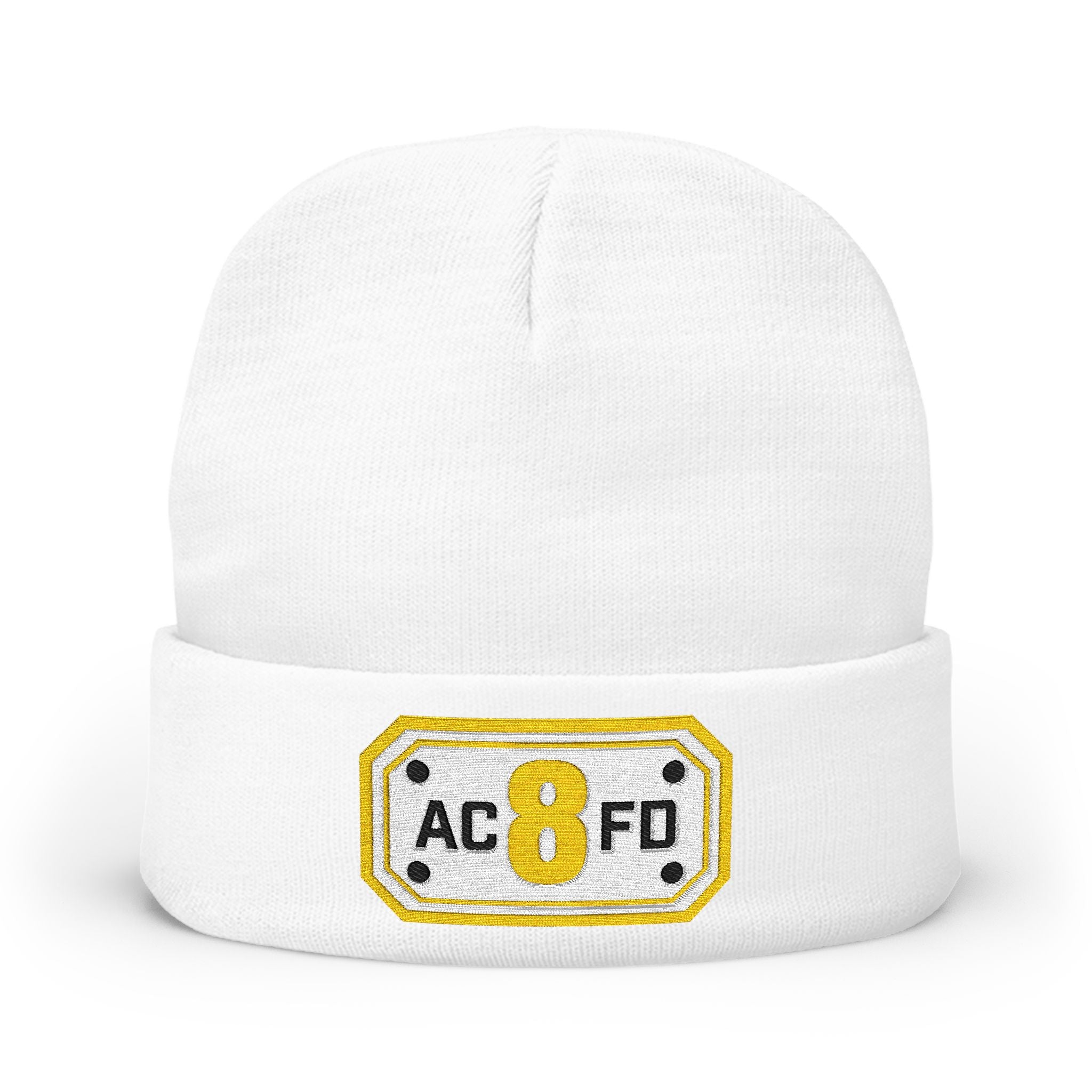 Arlington Medic 8 - Knit Beanie (Embroidery)