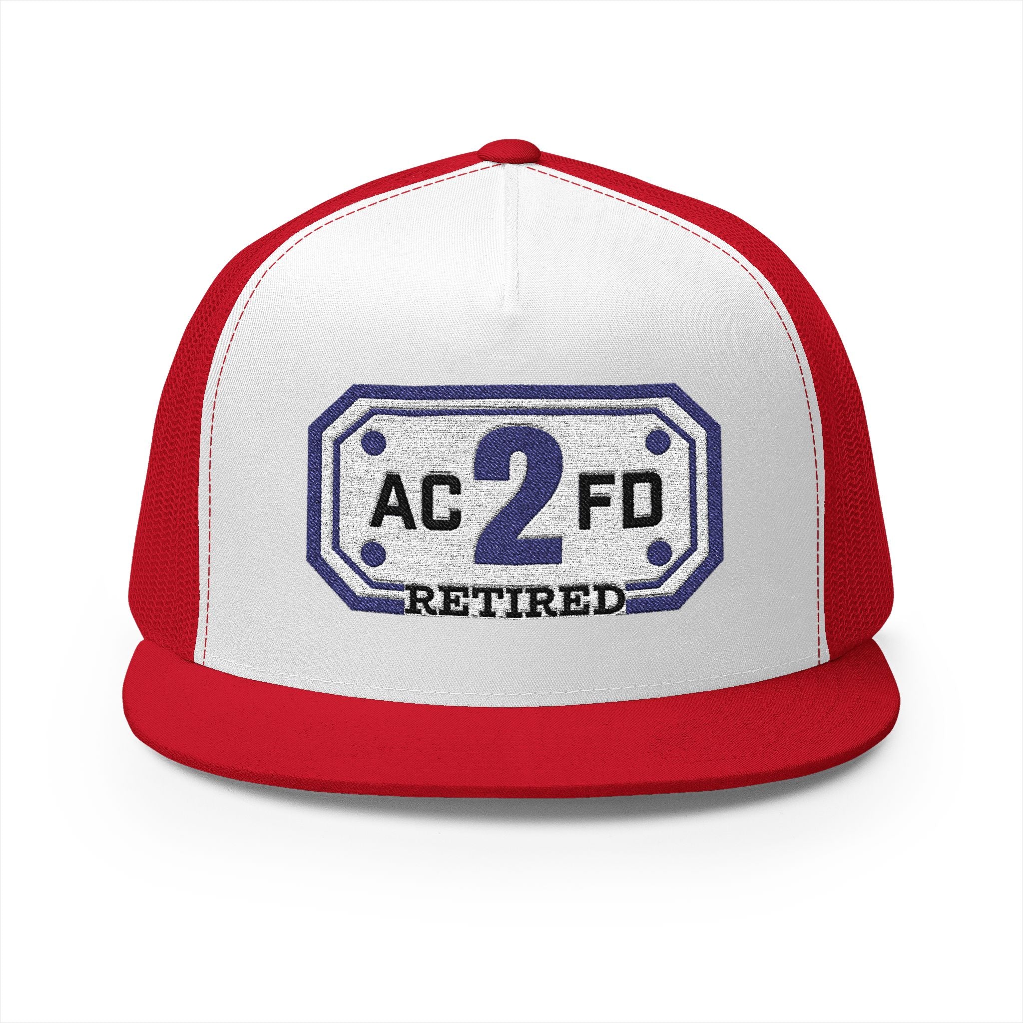 Retired Arlington Rescue 2 - 5 Panel Trucker Cap (Embroidery)
