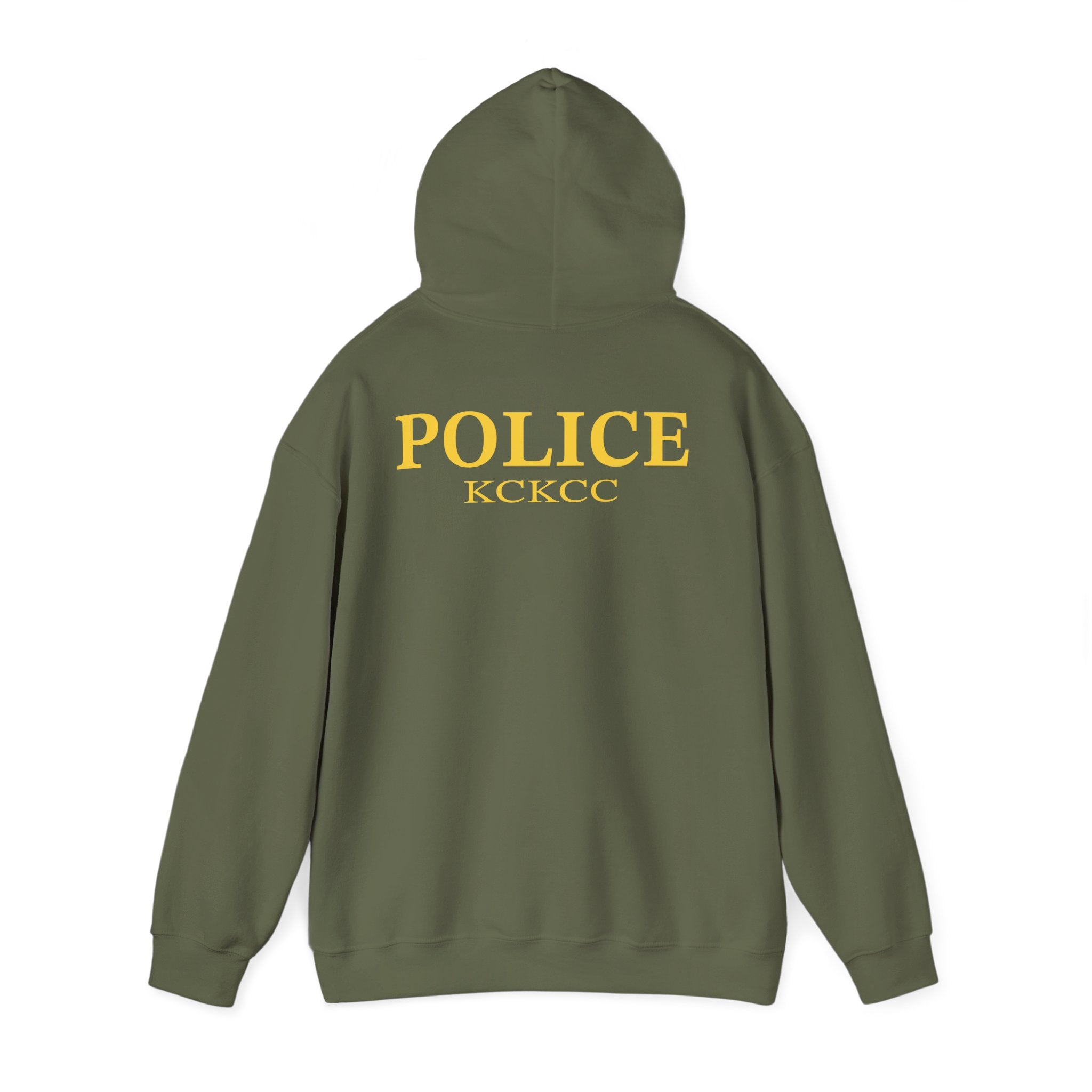 Kansas City College Police Officer Badge - Unisex Heavy Blend™ Hooded Sweatshirt