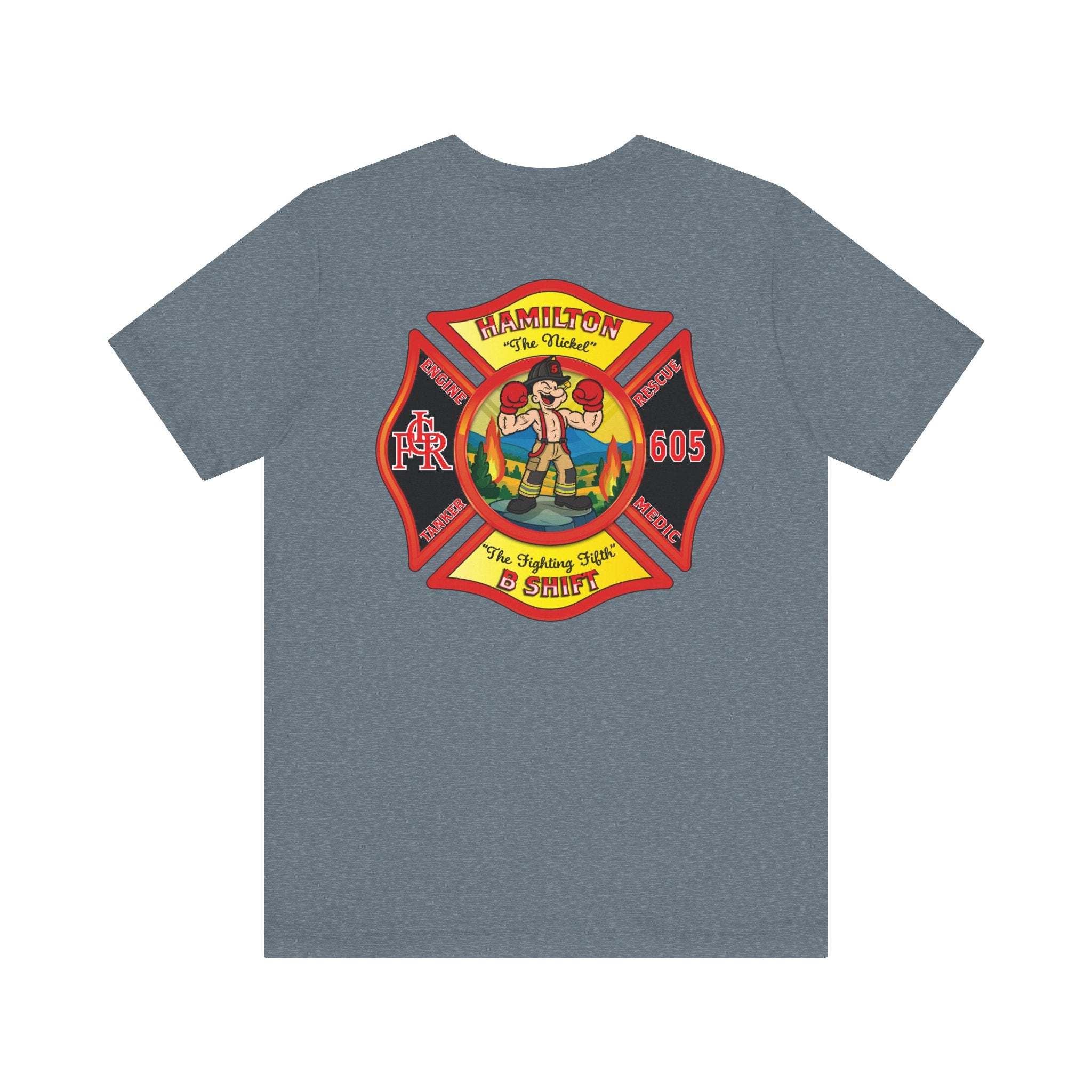 LCFR Hamilton Station 5 version 3- Bella+Canvas Soft Unisex Tee
