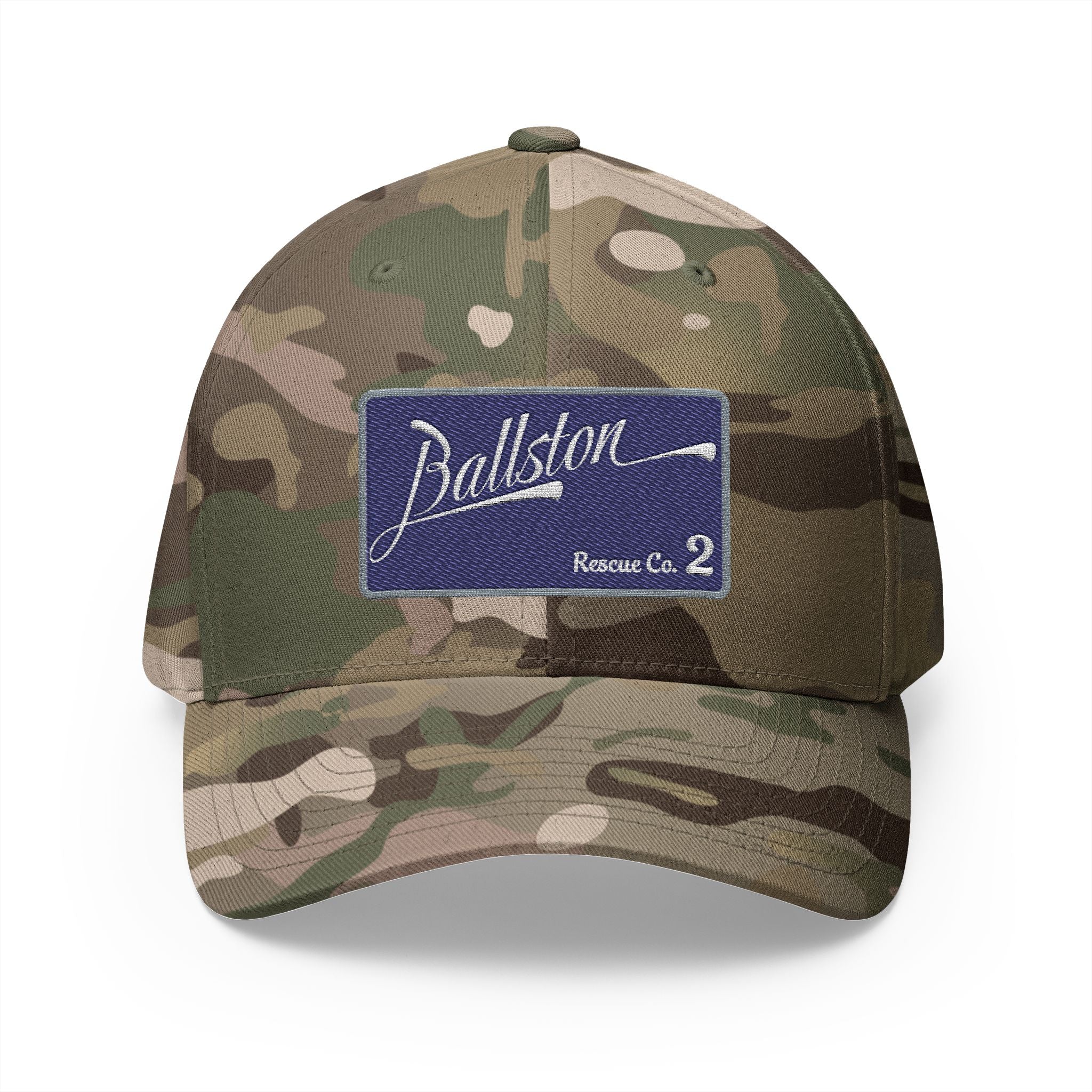 Arlington Ballston Rescue 2 - FLEXFIT Closed-Back Structured Cap (Embroidery)