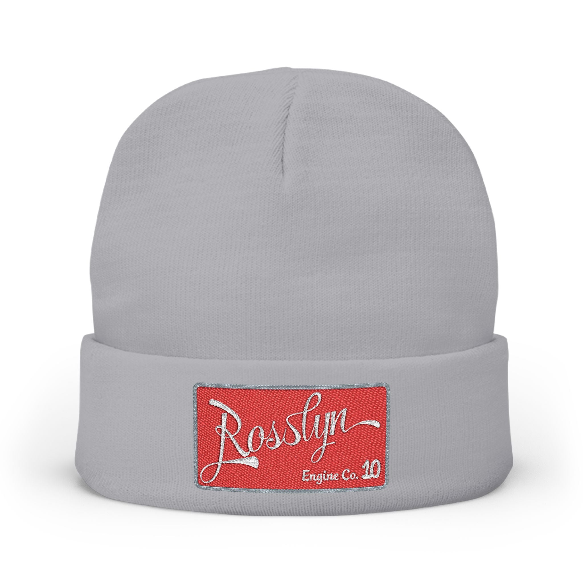Arlington Rosslyn Engine 10 - Knit Beanie (Embroidery)