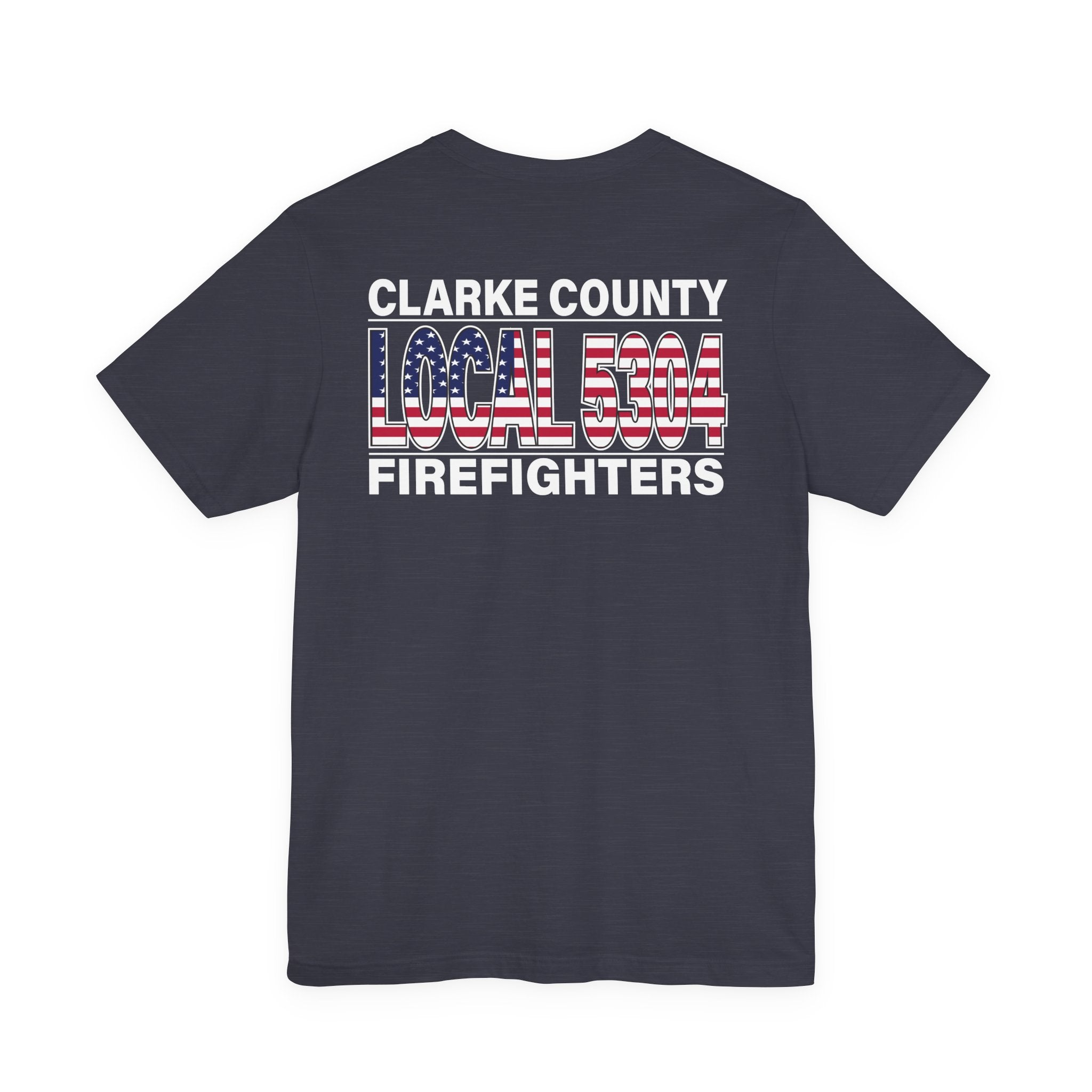 Clarke County Local 5304 version 3 (Portion of Proceeds go to Local 5304) - Bella+Canvas Soft Jersey Cotton Unisex Tee