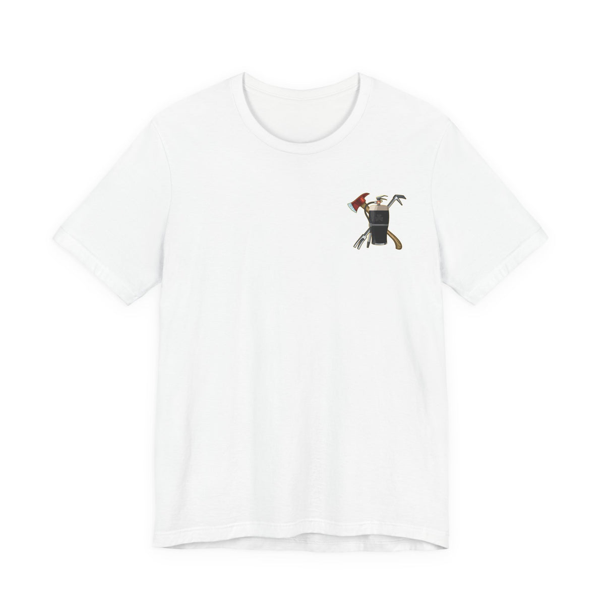 St. Patrick's Beer Fire - Bella-Canva Jersey Cotton Unisex Tee